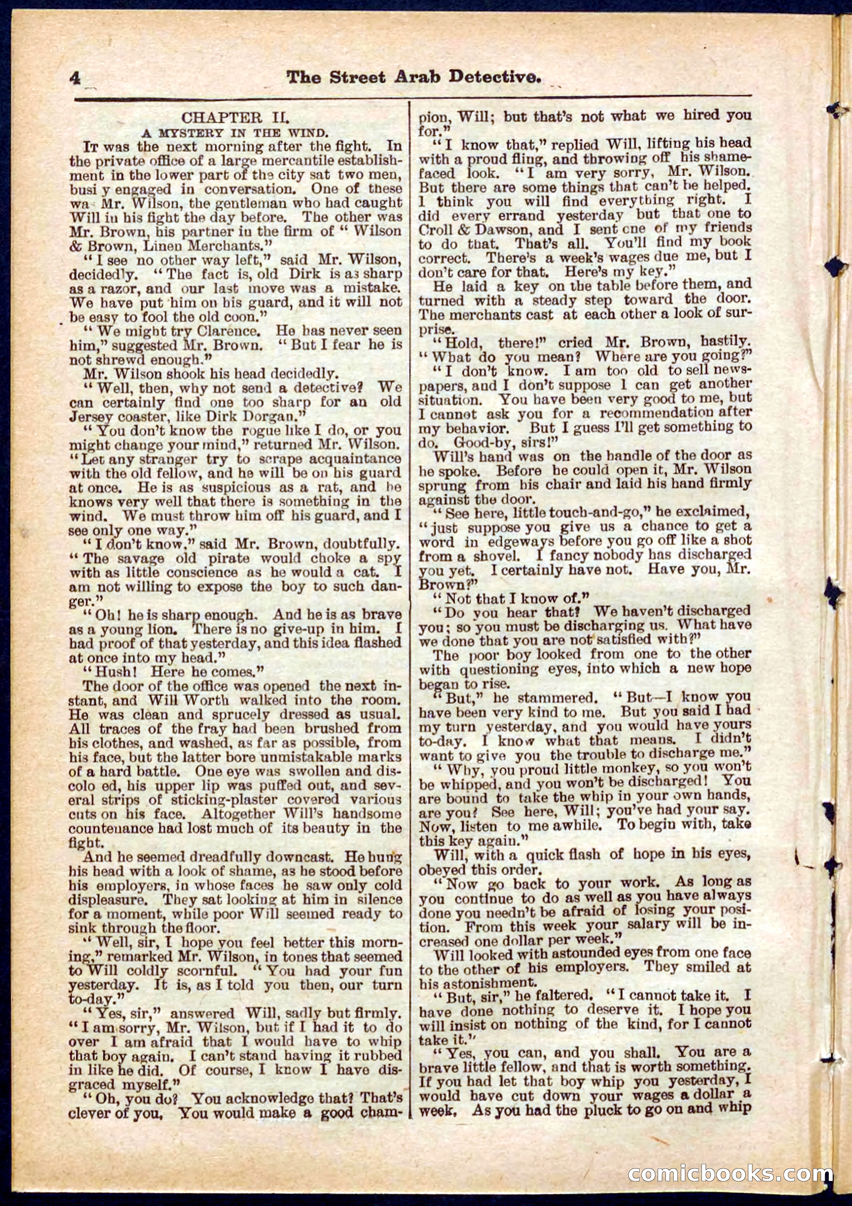 Beadle's Pocket Library No. 316: The Street Hard Detective — page 4 of 32