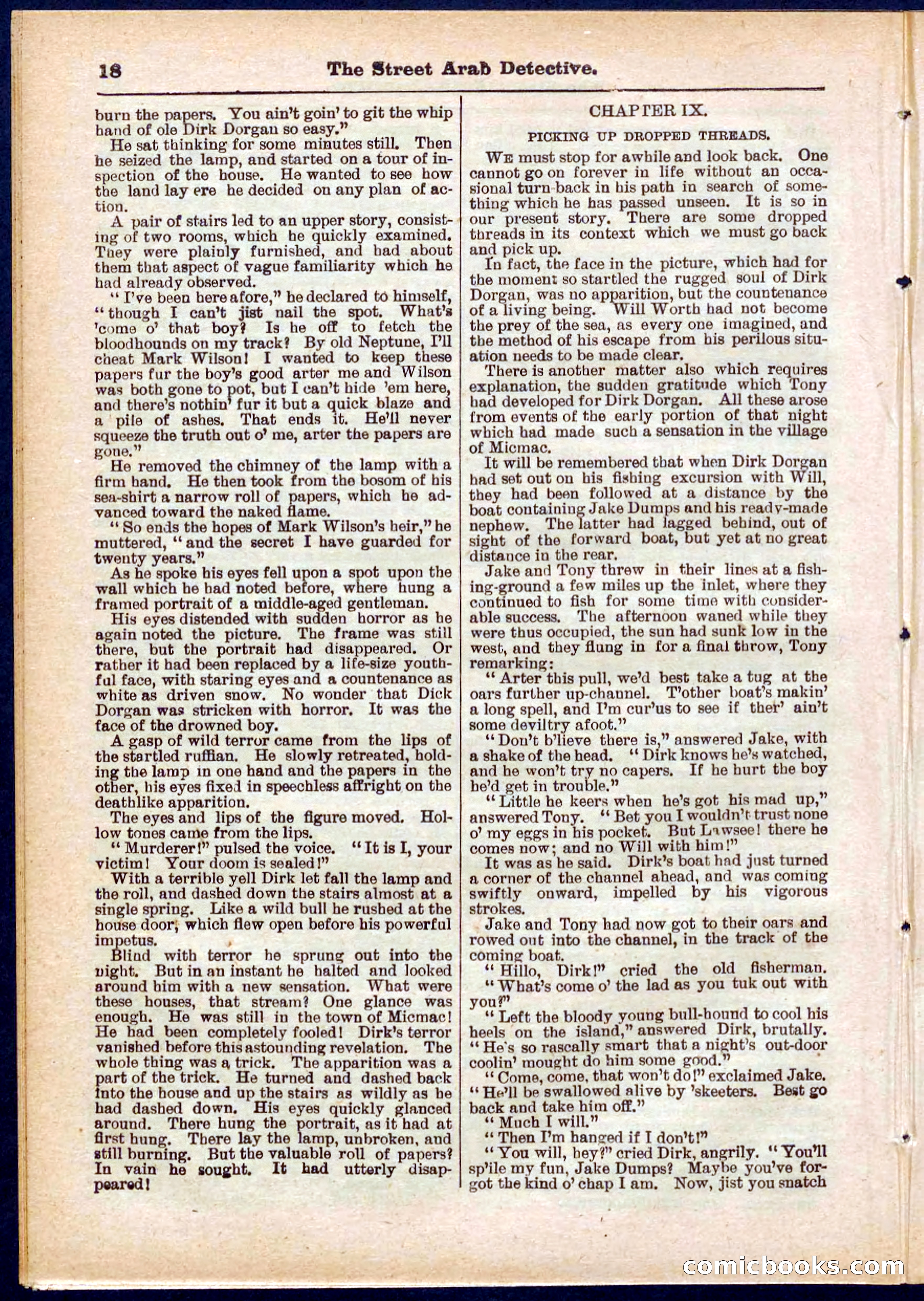 Beadle's Pocket Library No. 316: The Street Hard Detective — page 18 of 32