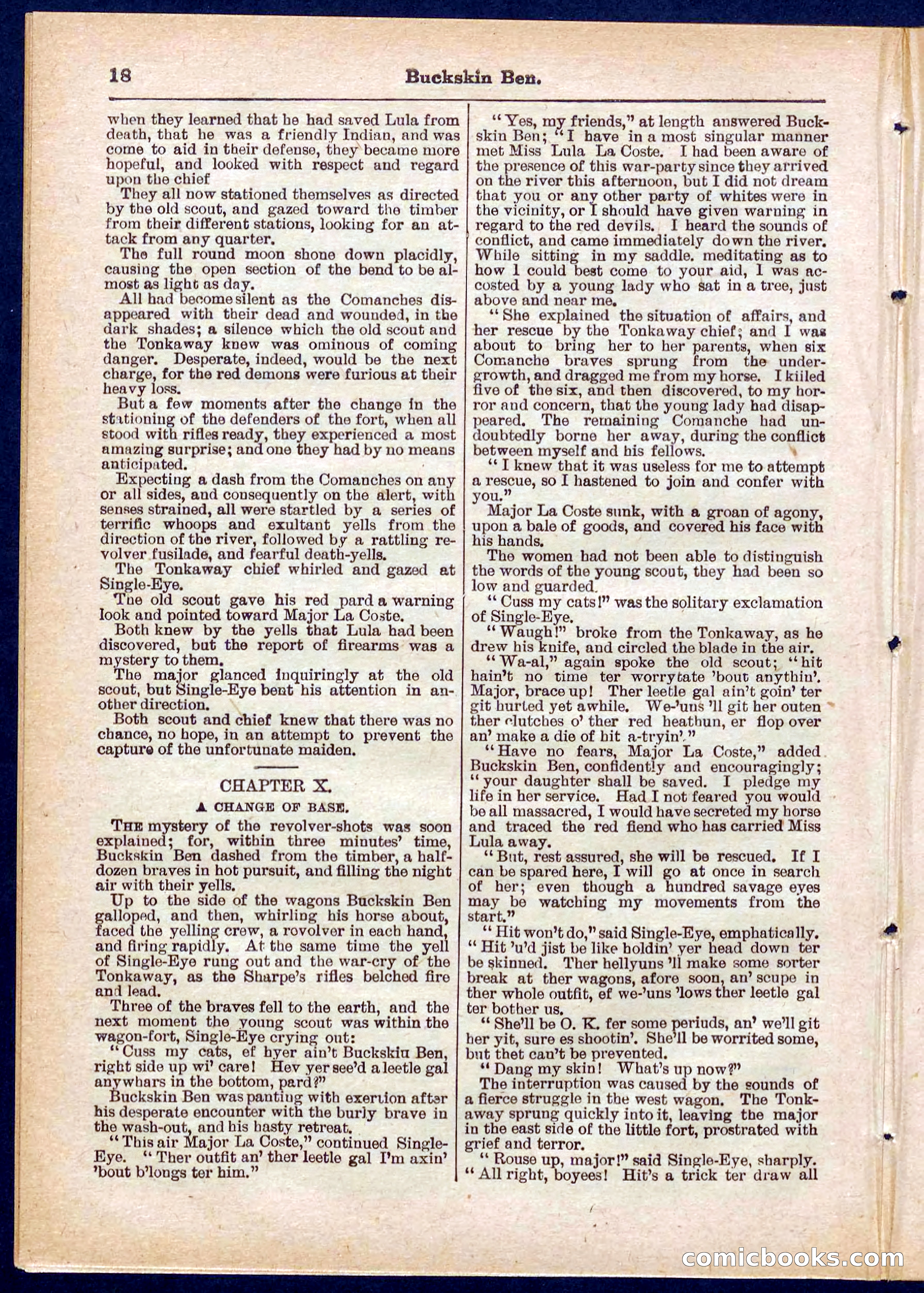 Beadle's Pocket Library No. 317 — page 18 of 32