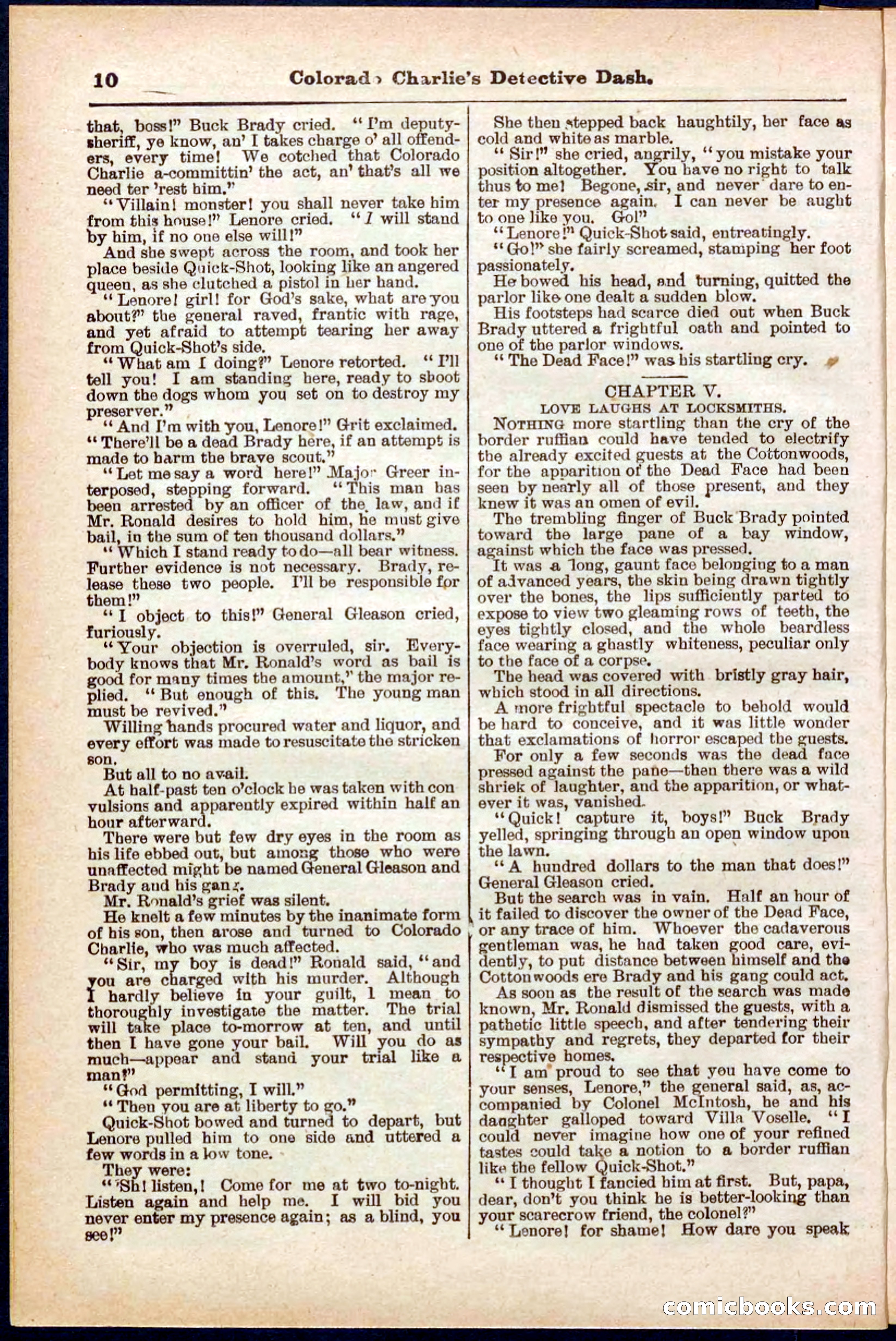 Beadle's Pocket Library No. 318 — page 10 of 32