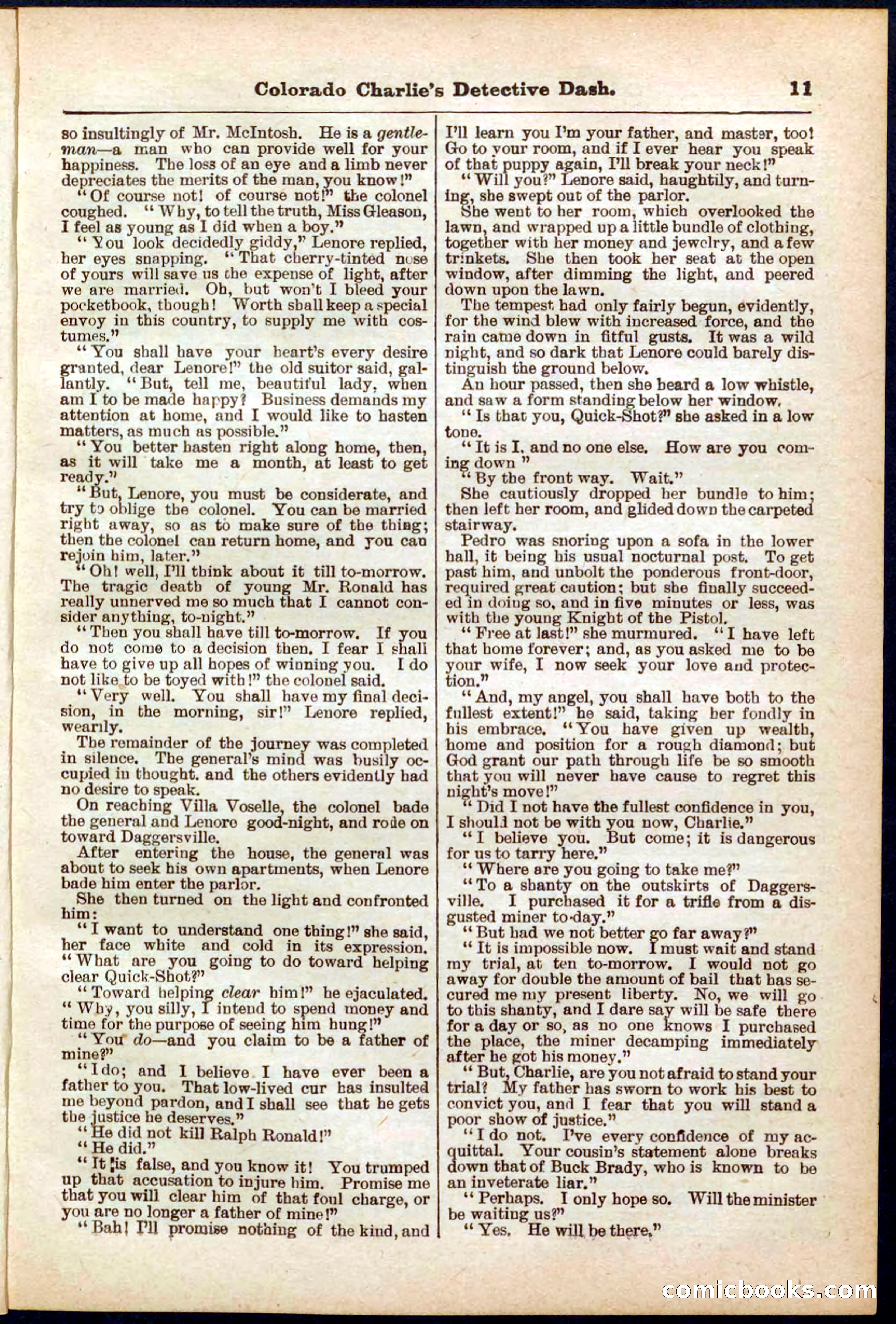 Beadle's Pocket Library No. 318 — page 11 of 32