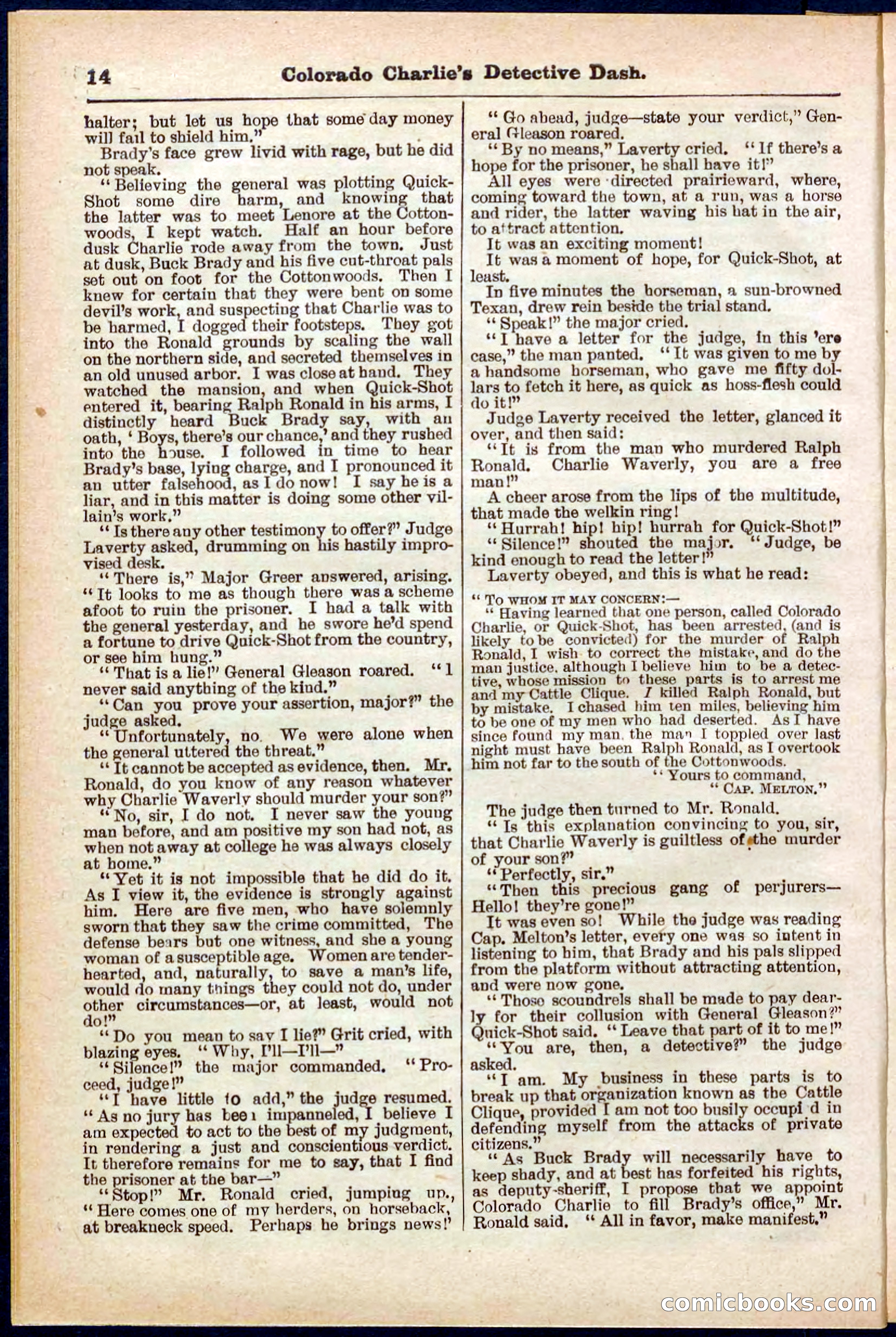 Beadle's Pocket Library No. 318 — page 14 of 32