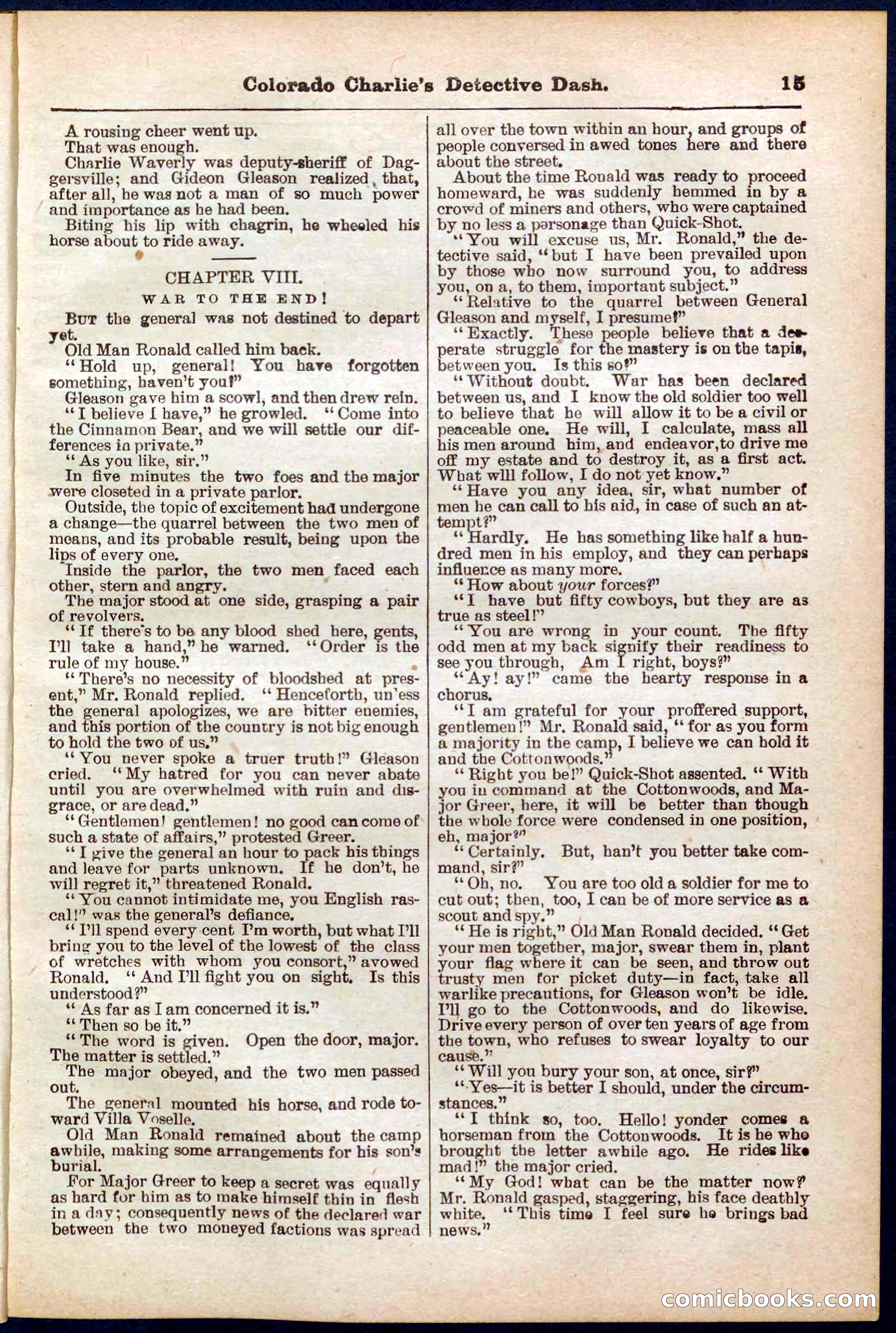 Beadle's Pocket Library No. 318 — page 15 of 32