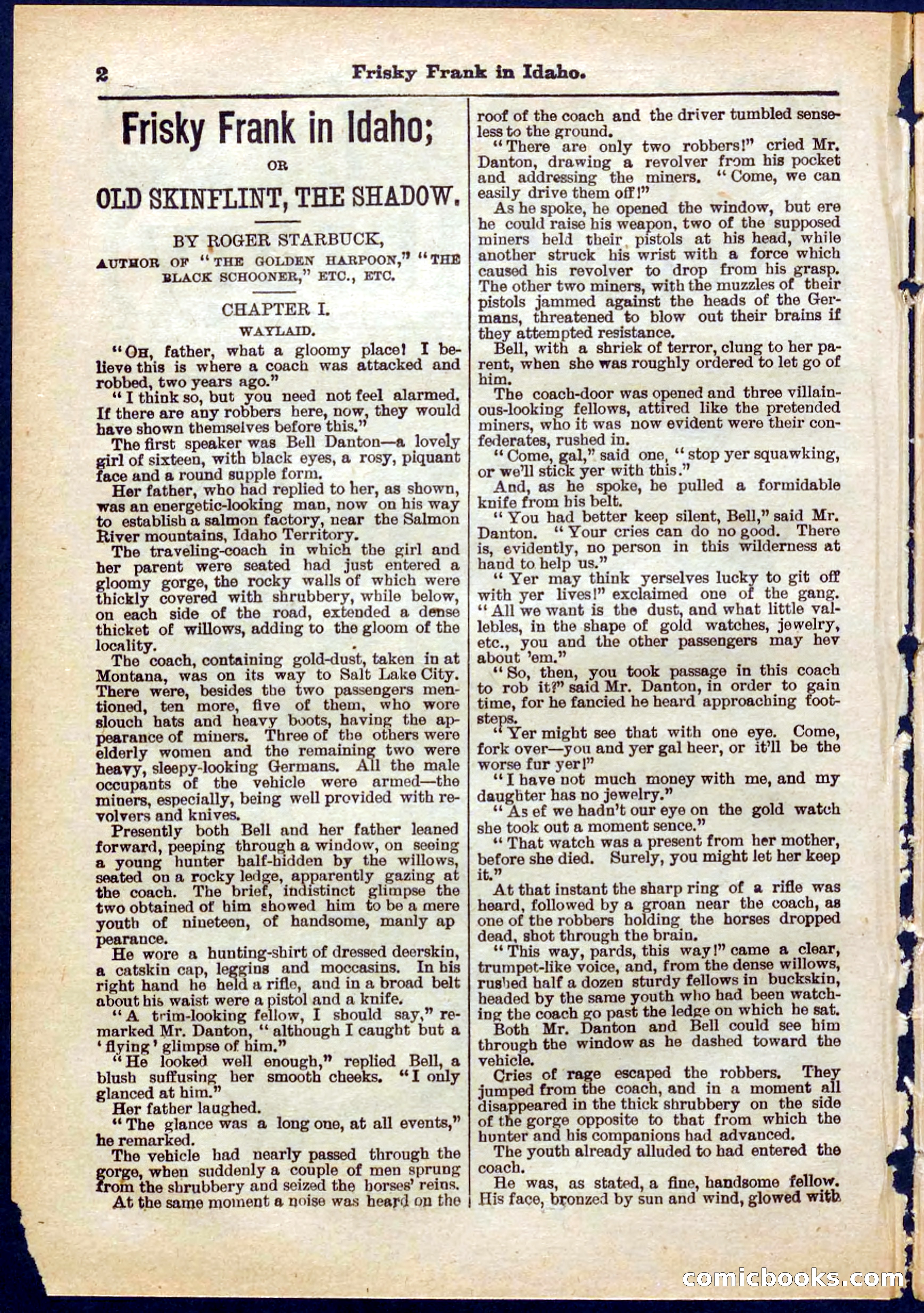 Beadle's Pocket Library No. 319 — page 2 of 32