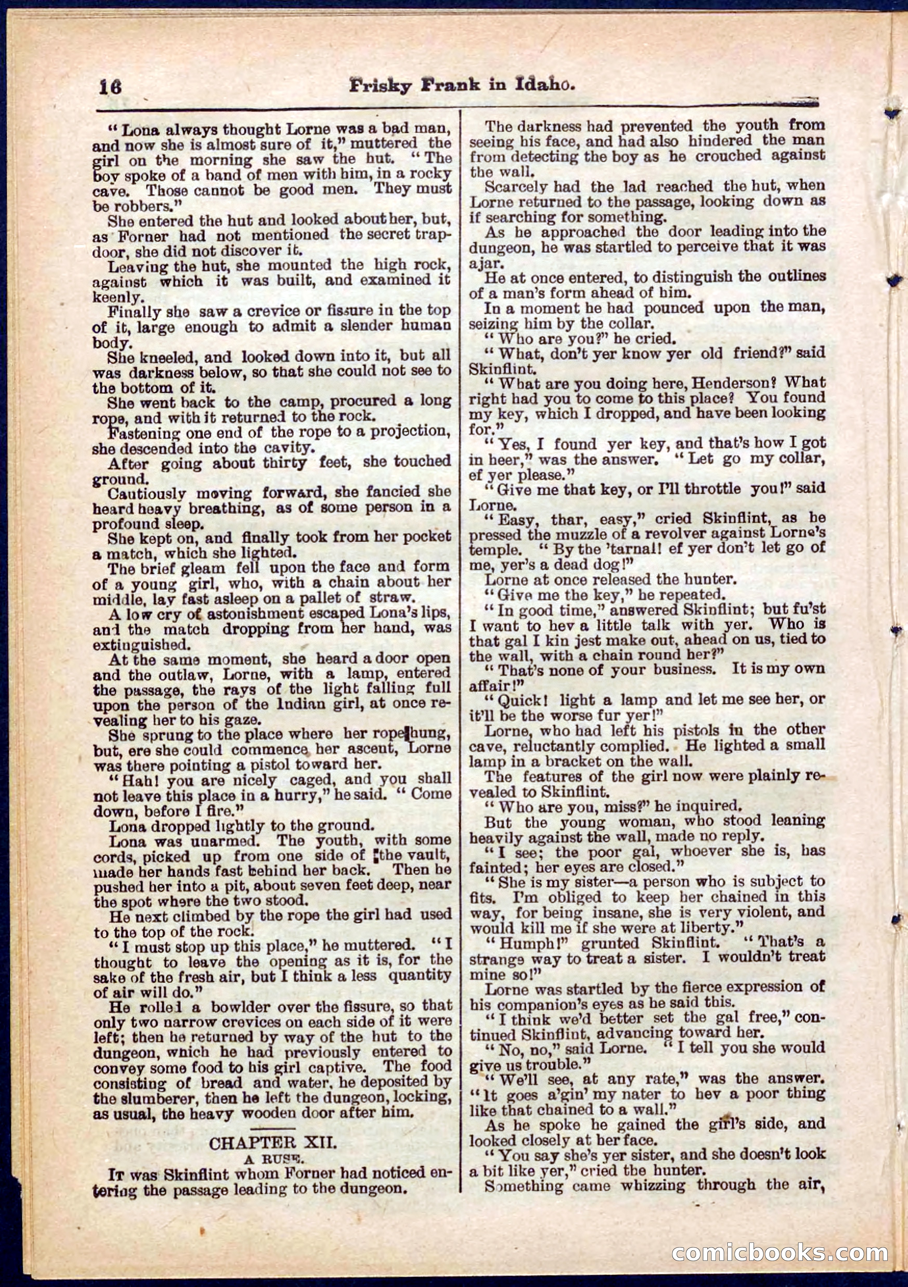 Beadle's Pocket Library No. 319 — page 16 of 32