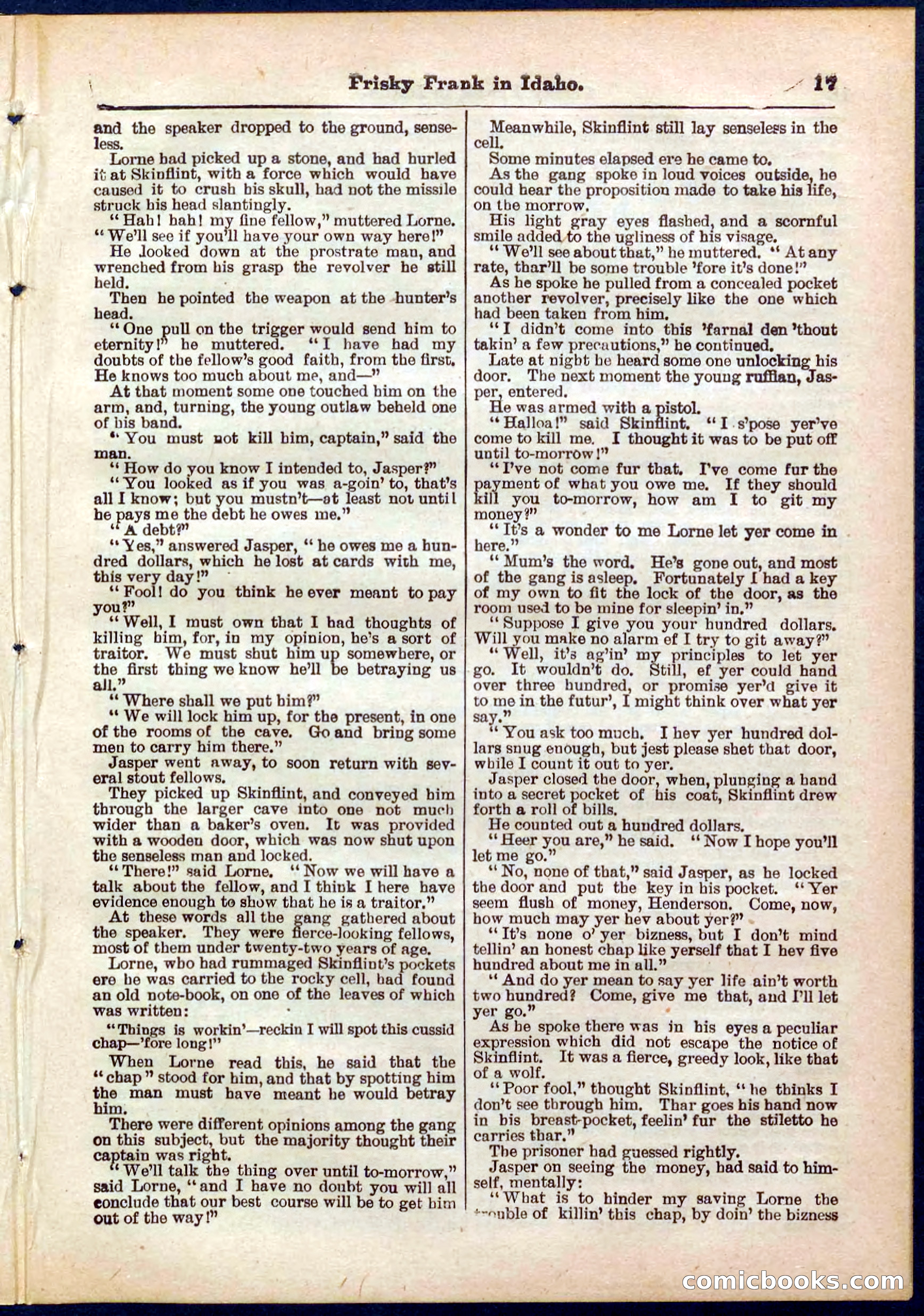 Beadle's Pocket Library No. 319 — page 17 of 32