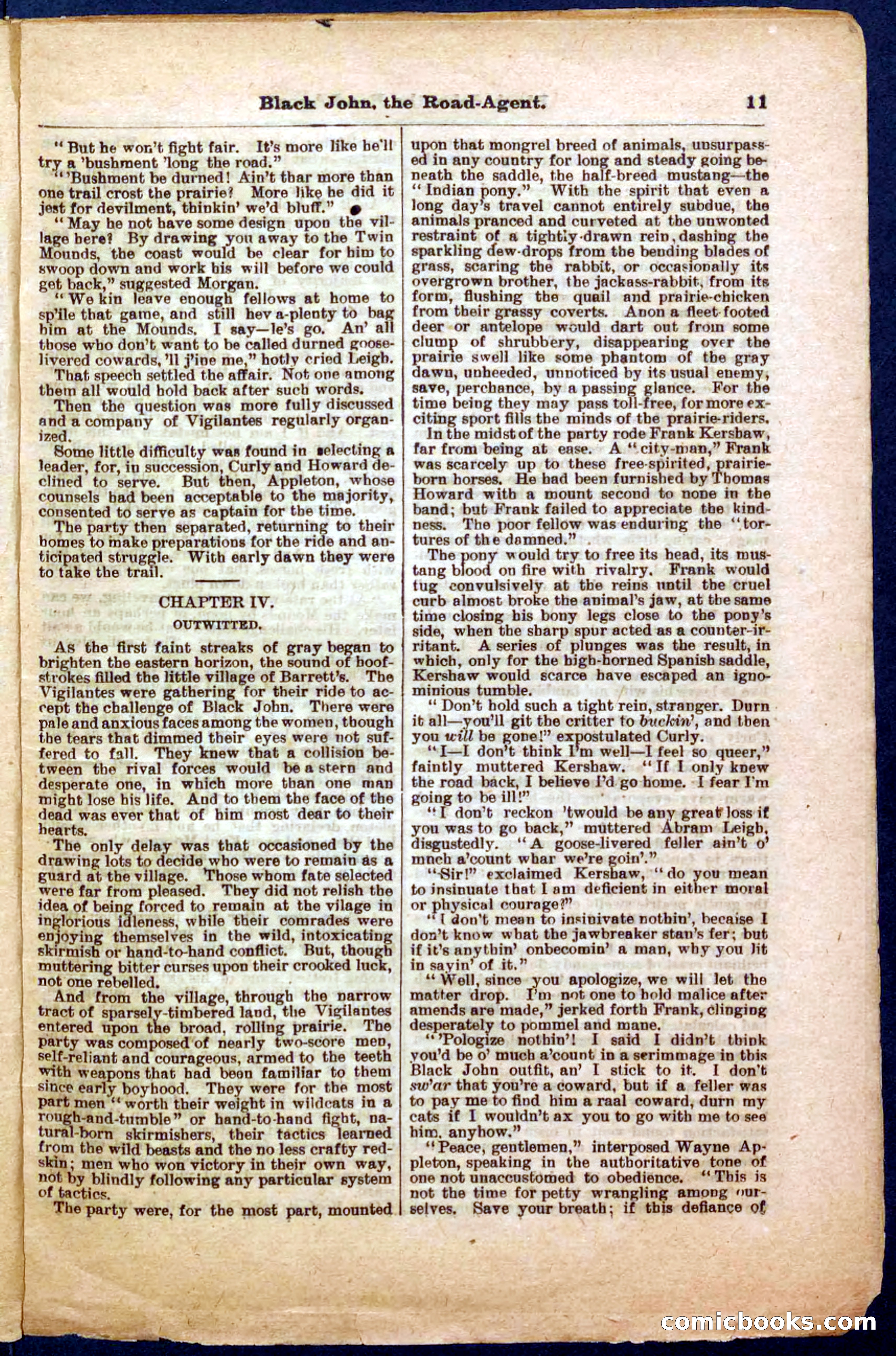 Beadle's Pocket Library, Vol. III, No. 32 — page 11 of 32