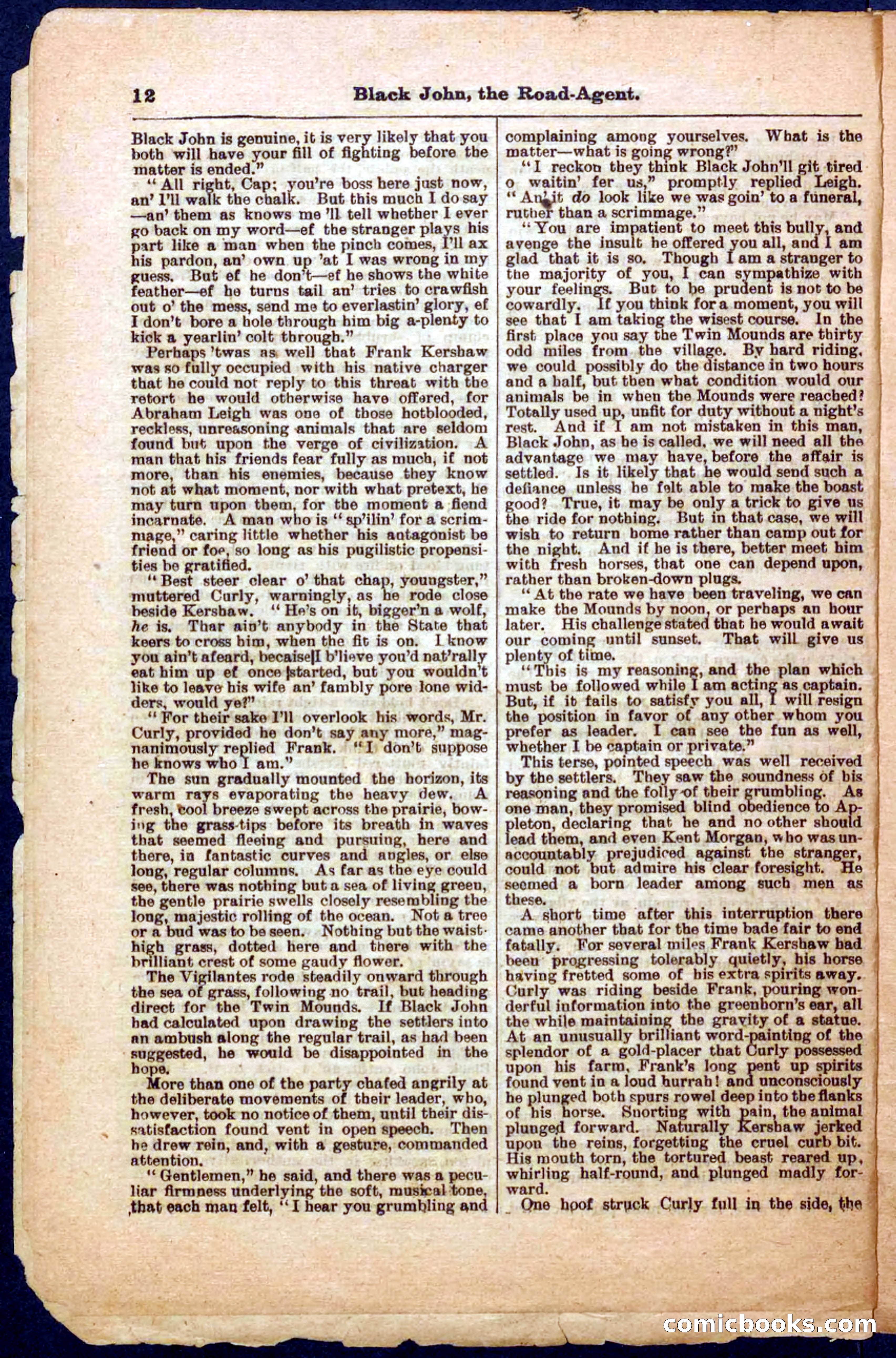 Beadle's Pocket Library, Vol. III, No. 32 — page 12 of 32