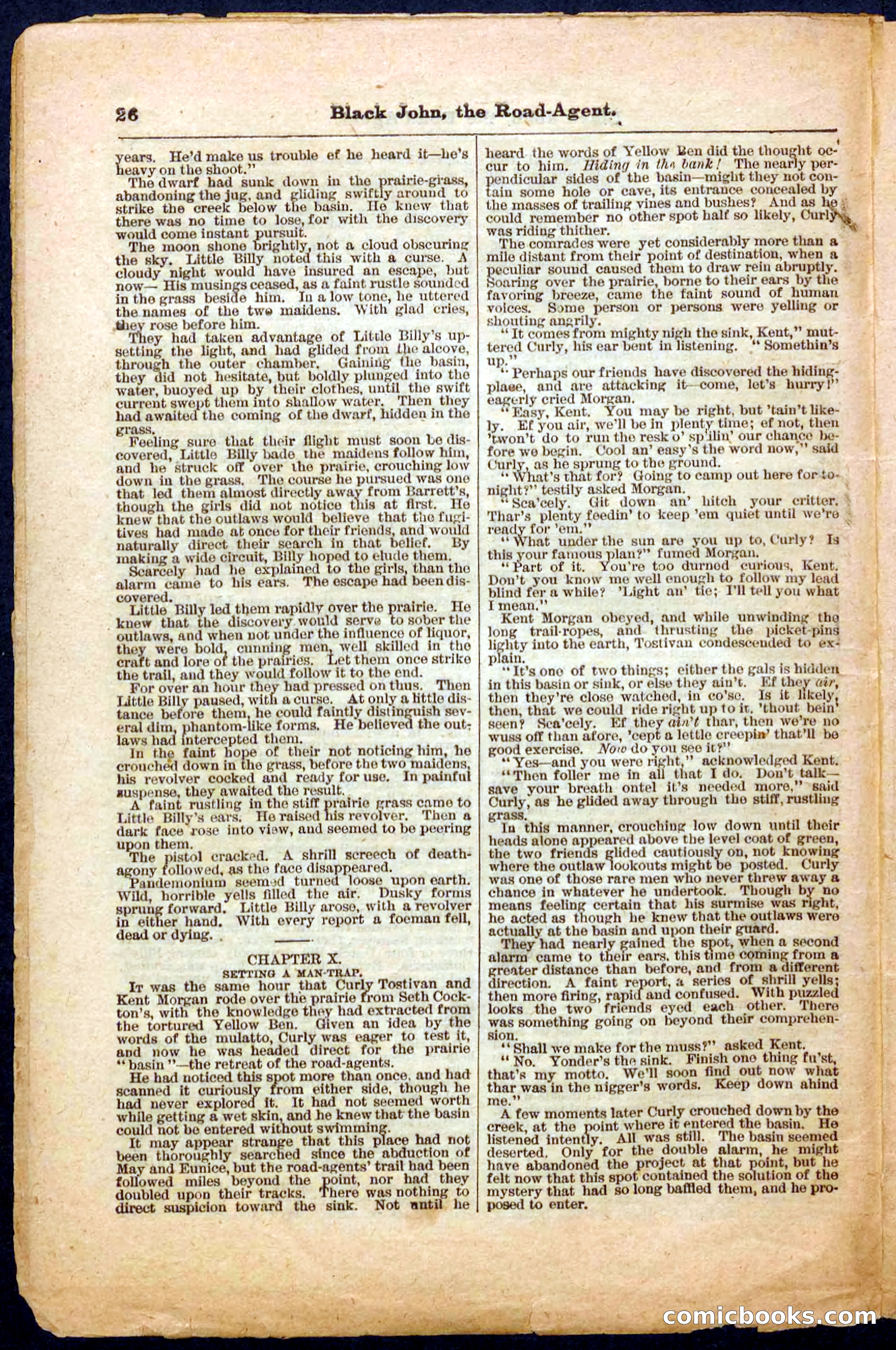 Beadle's Pocket Library, Vol. III, No. 32 — page 26 of 32