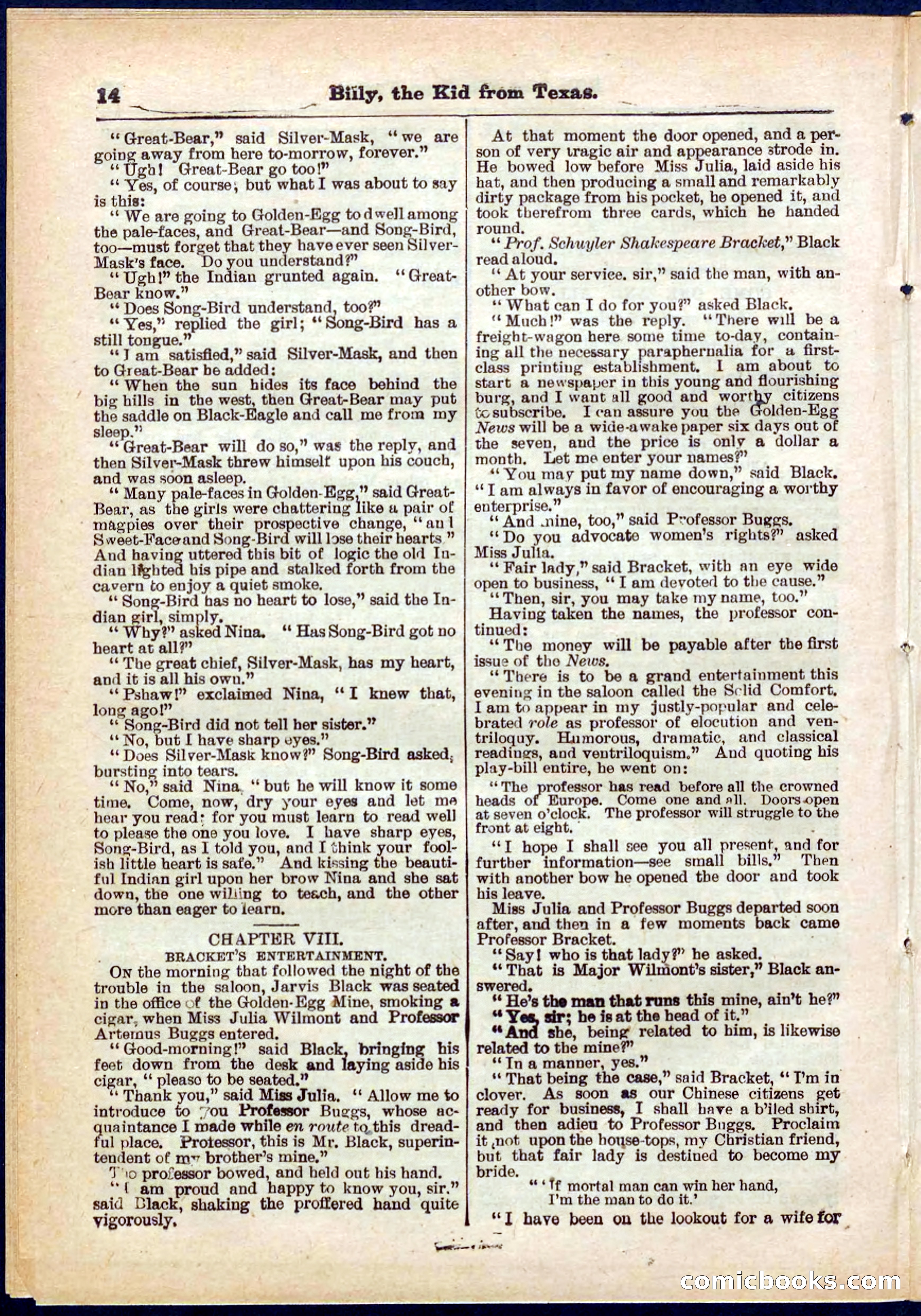 Beadle's Pocket Library No. 321 — page 14 of 32
