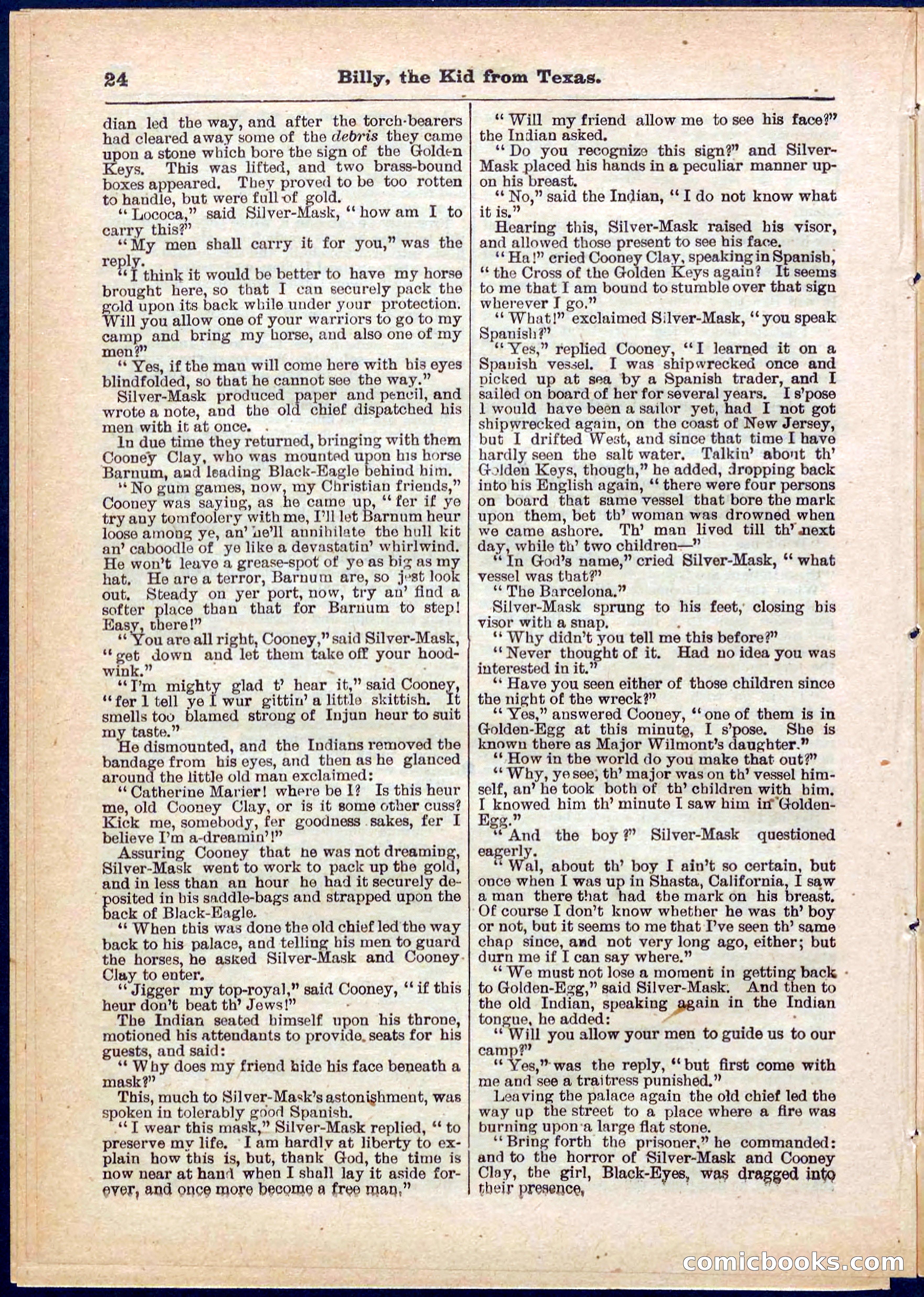 Beadle's Pocket Library No. 321 — page 24 of 32