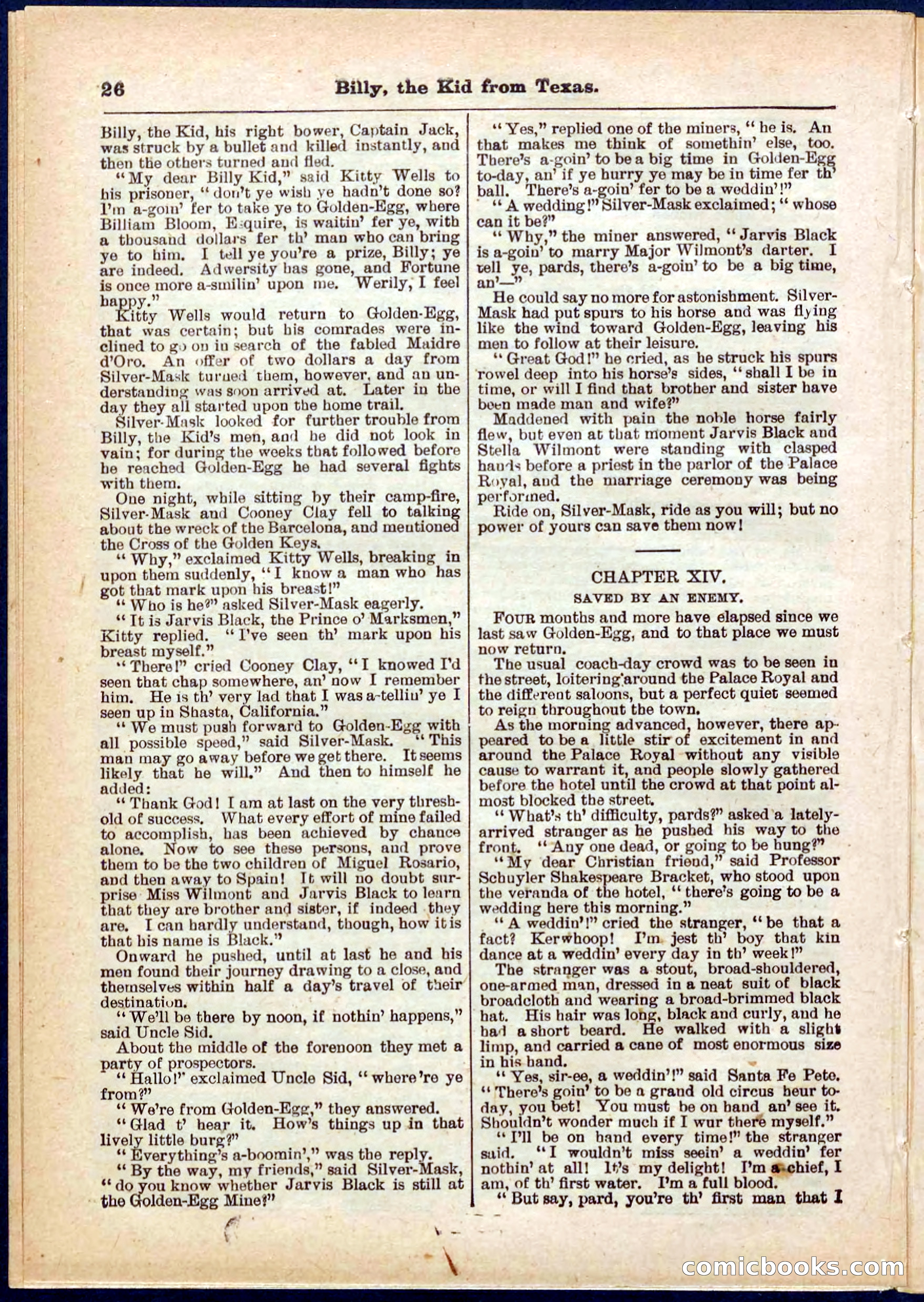 Beadle's Pocket Library No. 321 — page 26 of 32
