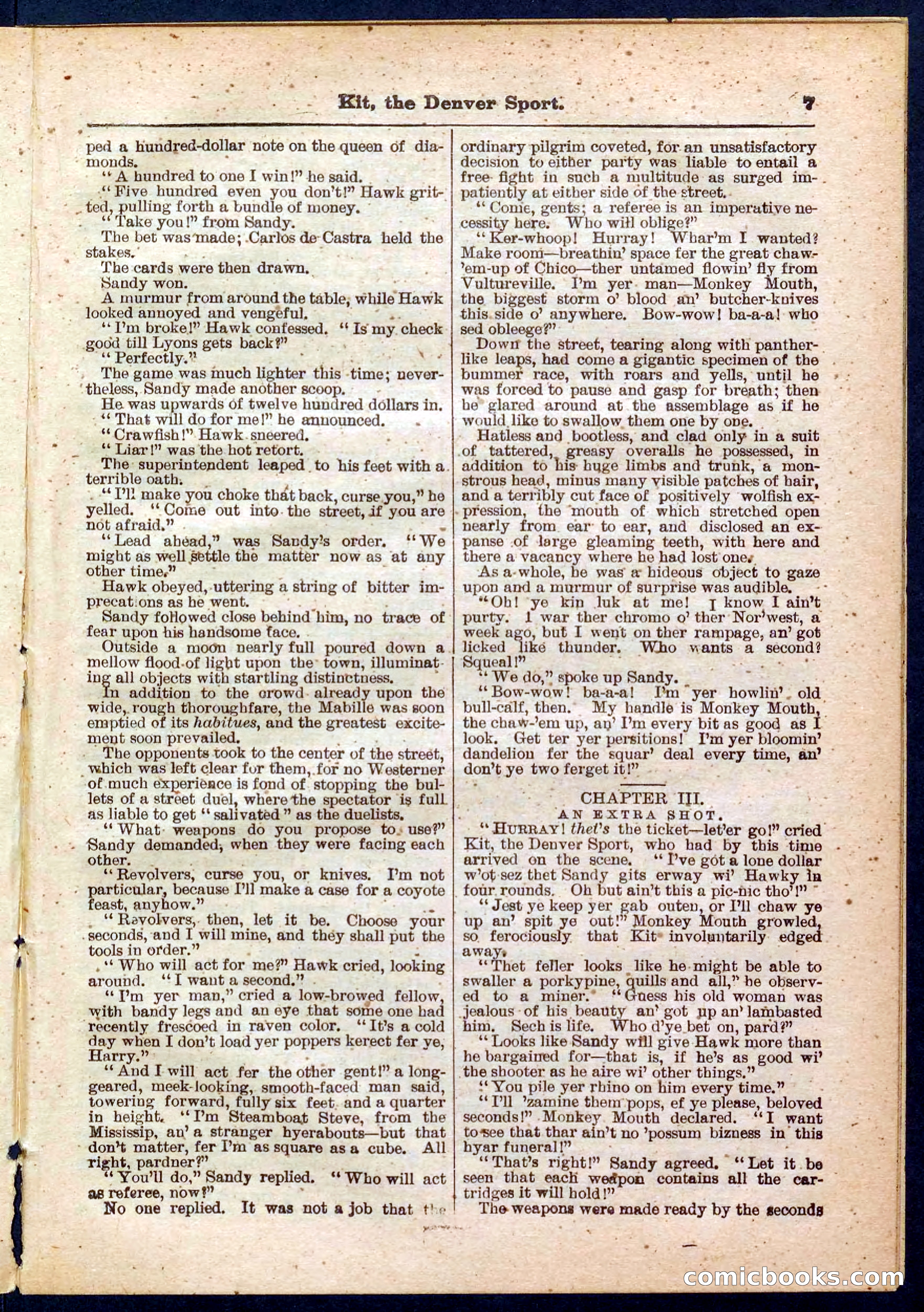 Beadle's Pocket Library No. 324 — page 7 of 32