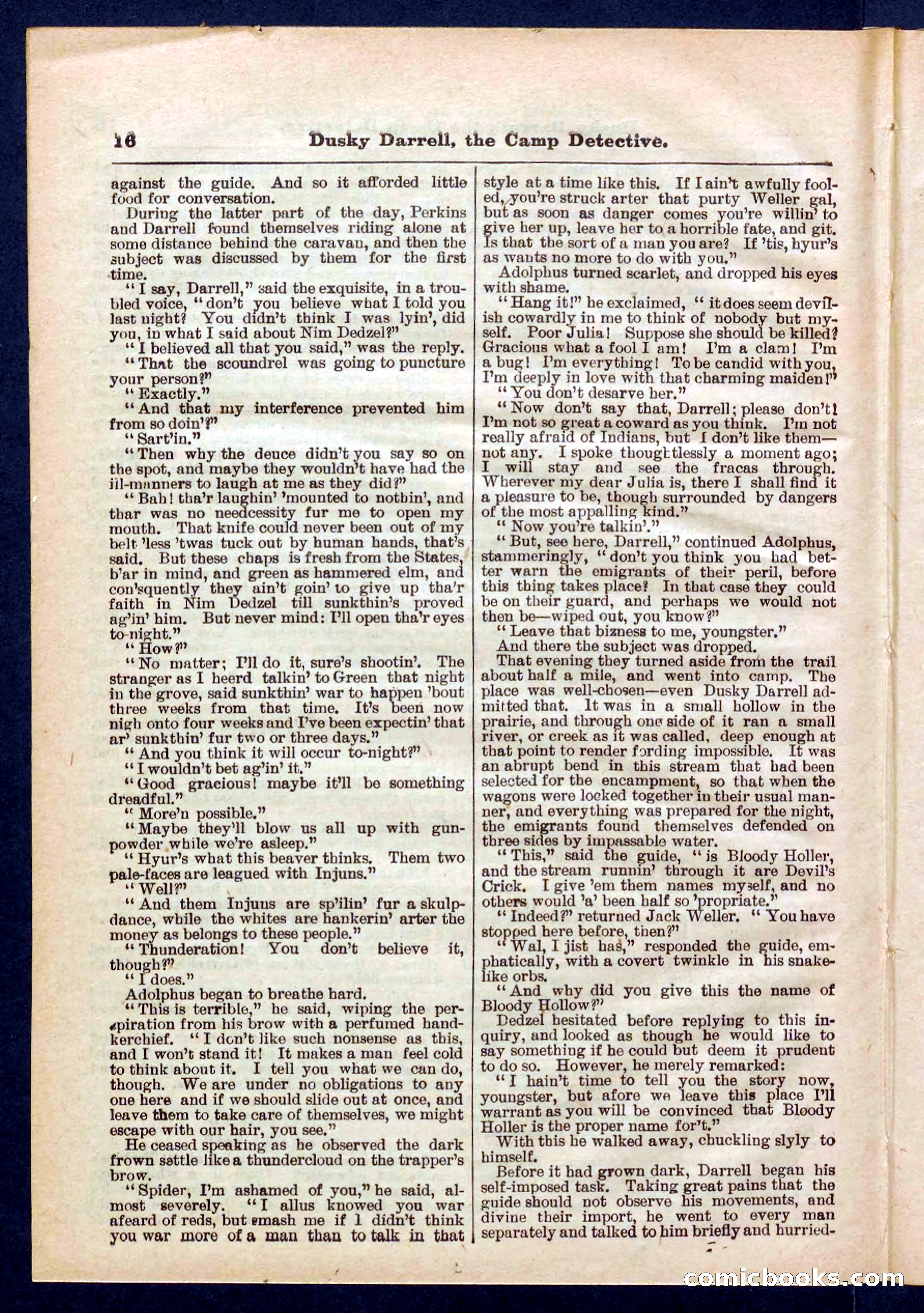 Beadle's Pocket Library No. 325 — page 16 of 32