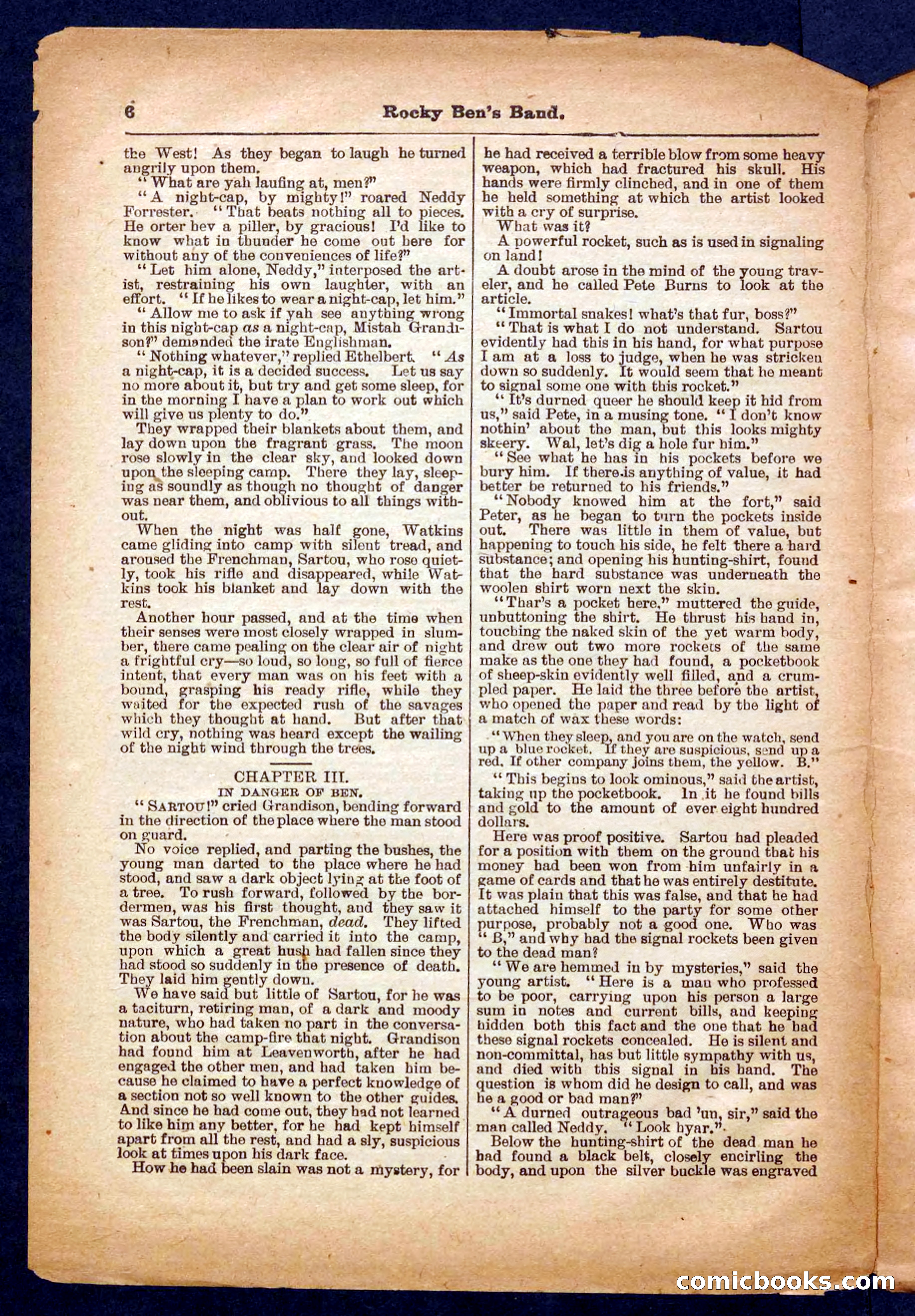 Beadle's Pocket Library No. 328 — page 6 of 32