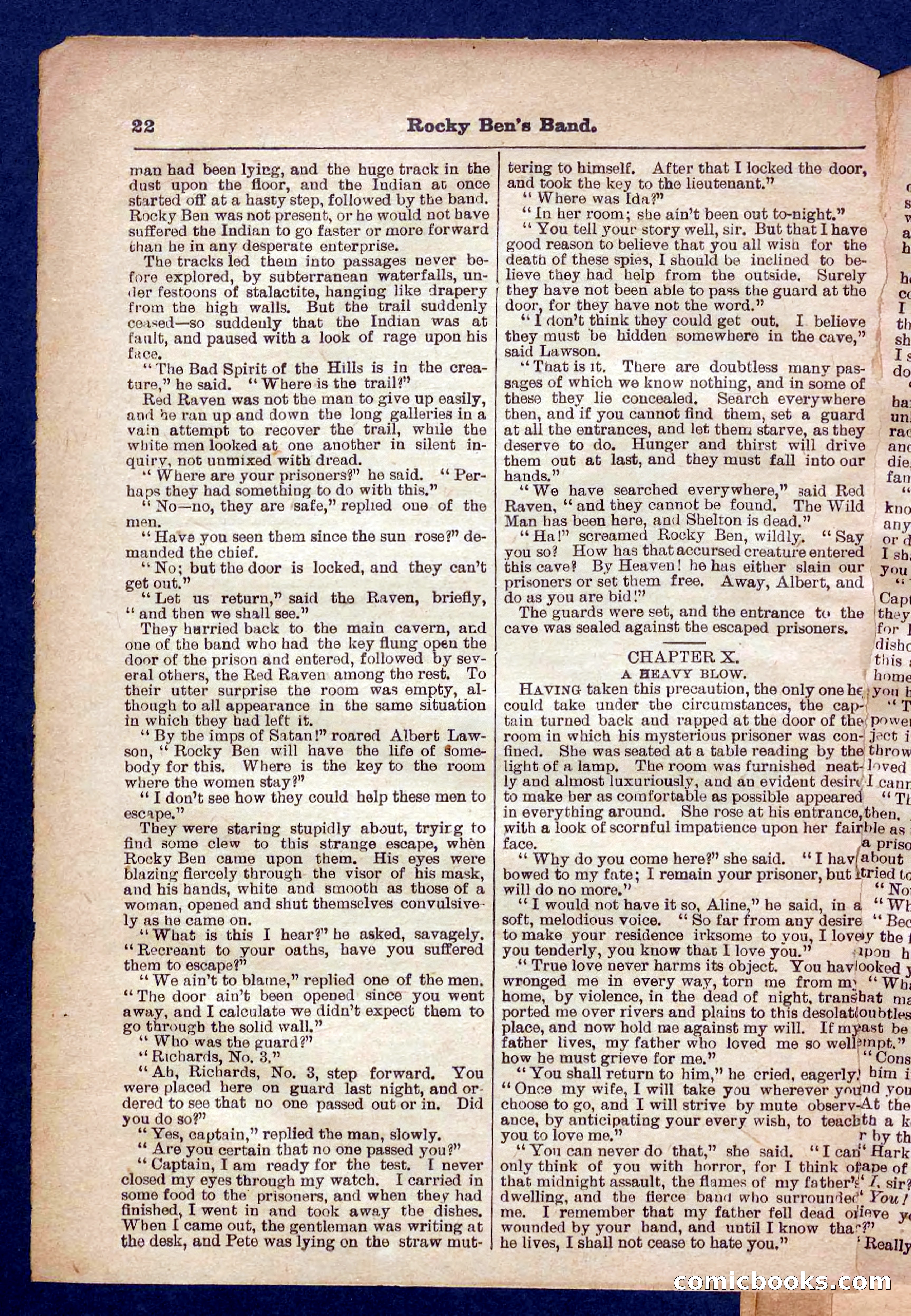 Beadle's Pocket Library No. 328 — page 22 of 32