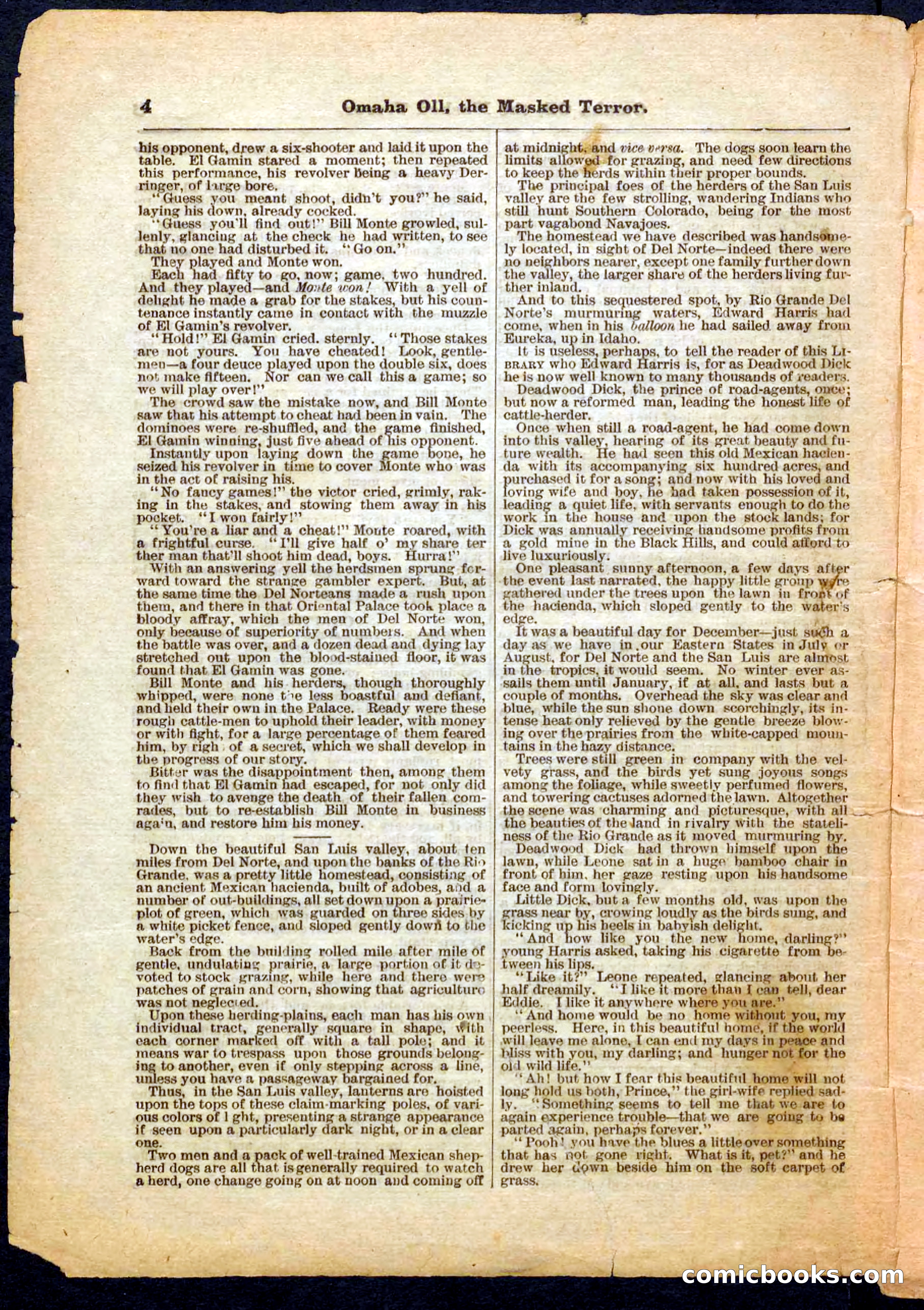 Beadle's Pocket Library No. 33 — page 4 of 32