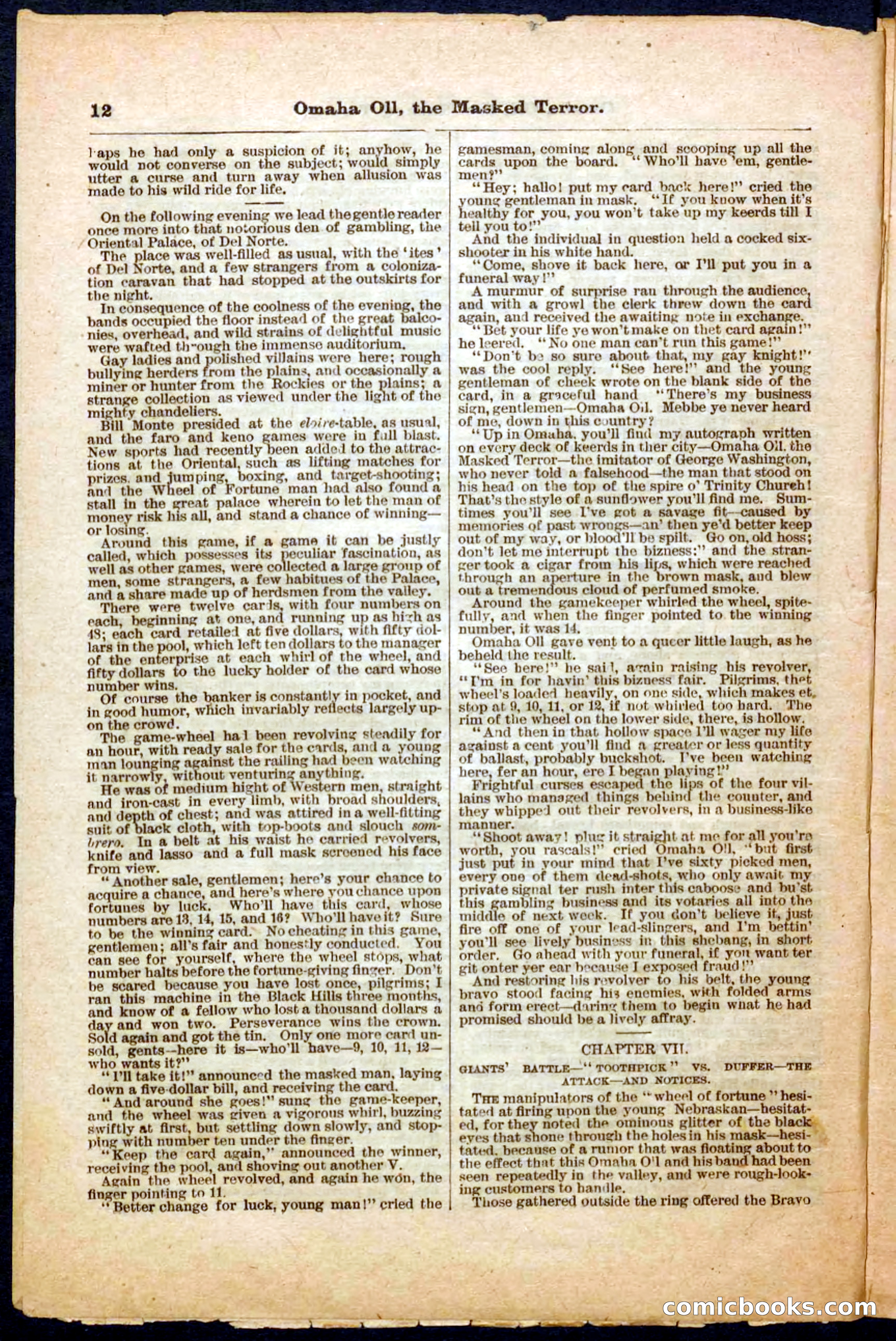 Beadle's Pocket Library No. 33 — page 12 of 32