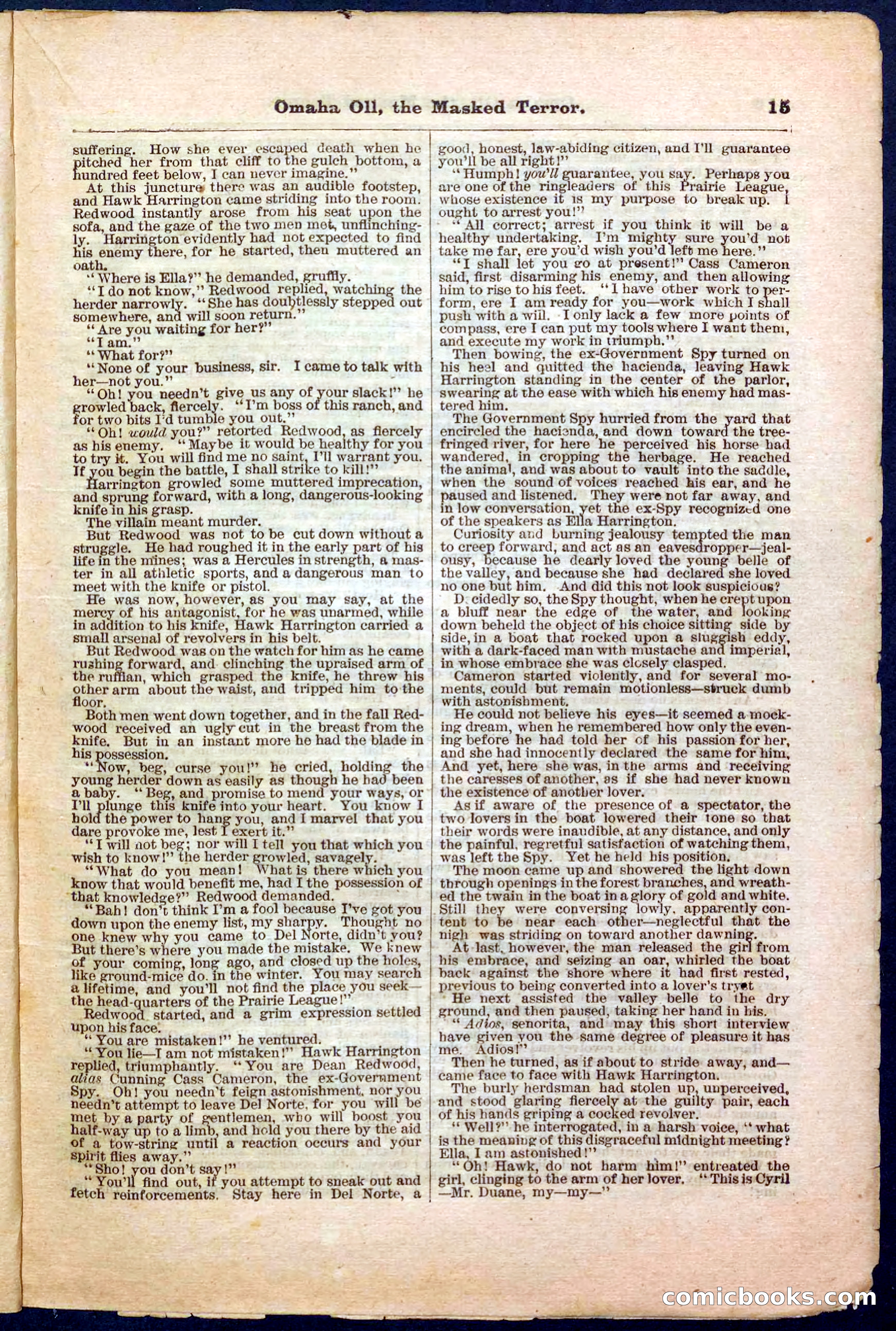 Beadle's Pocket Library No. 33 — page 15 of 32