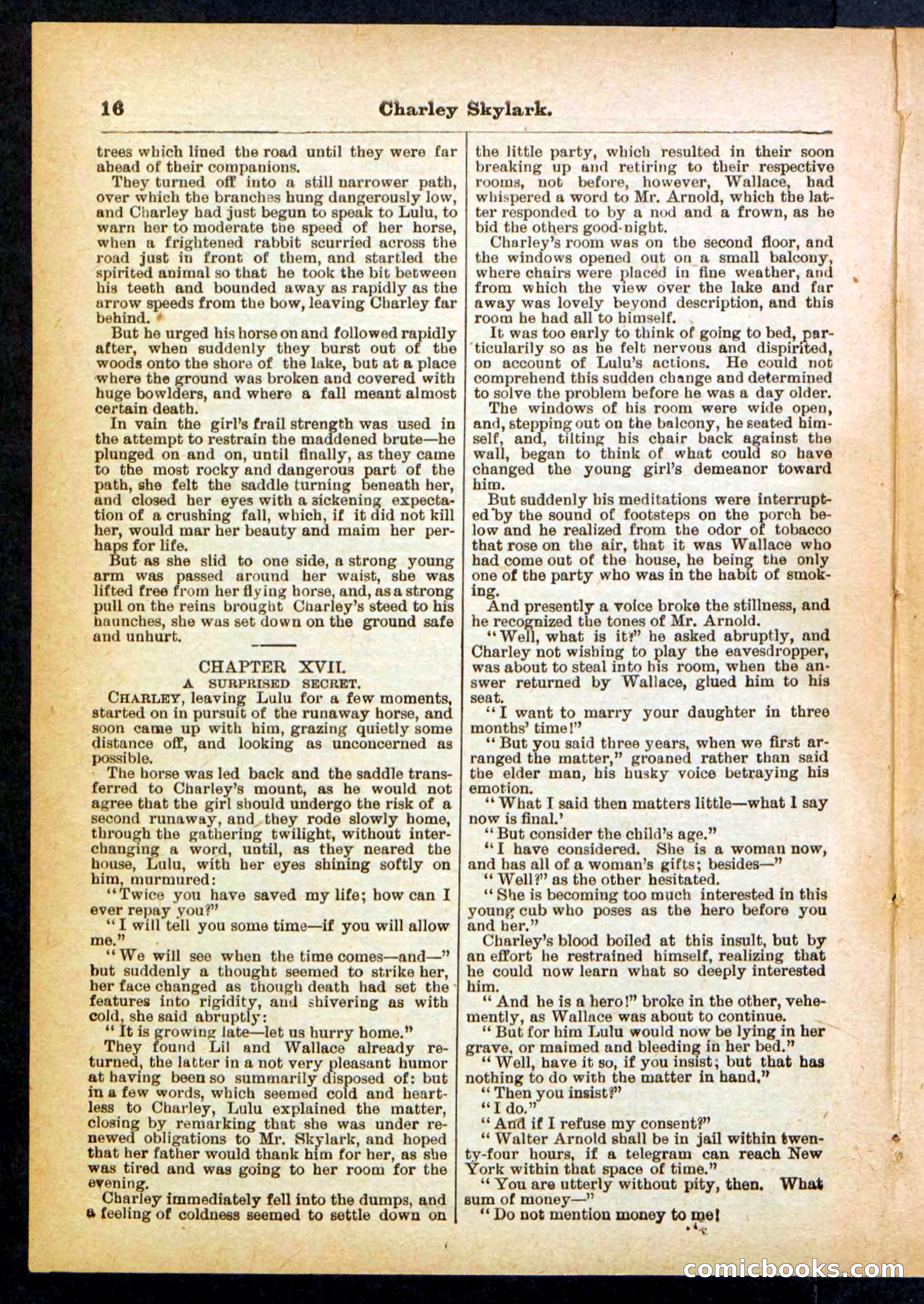 Beadle's Pocket Library No. 391 — page 16 of 32