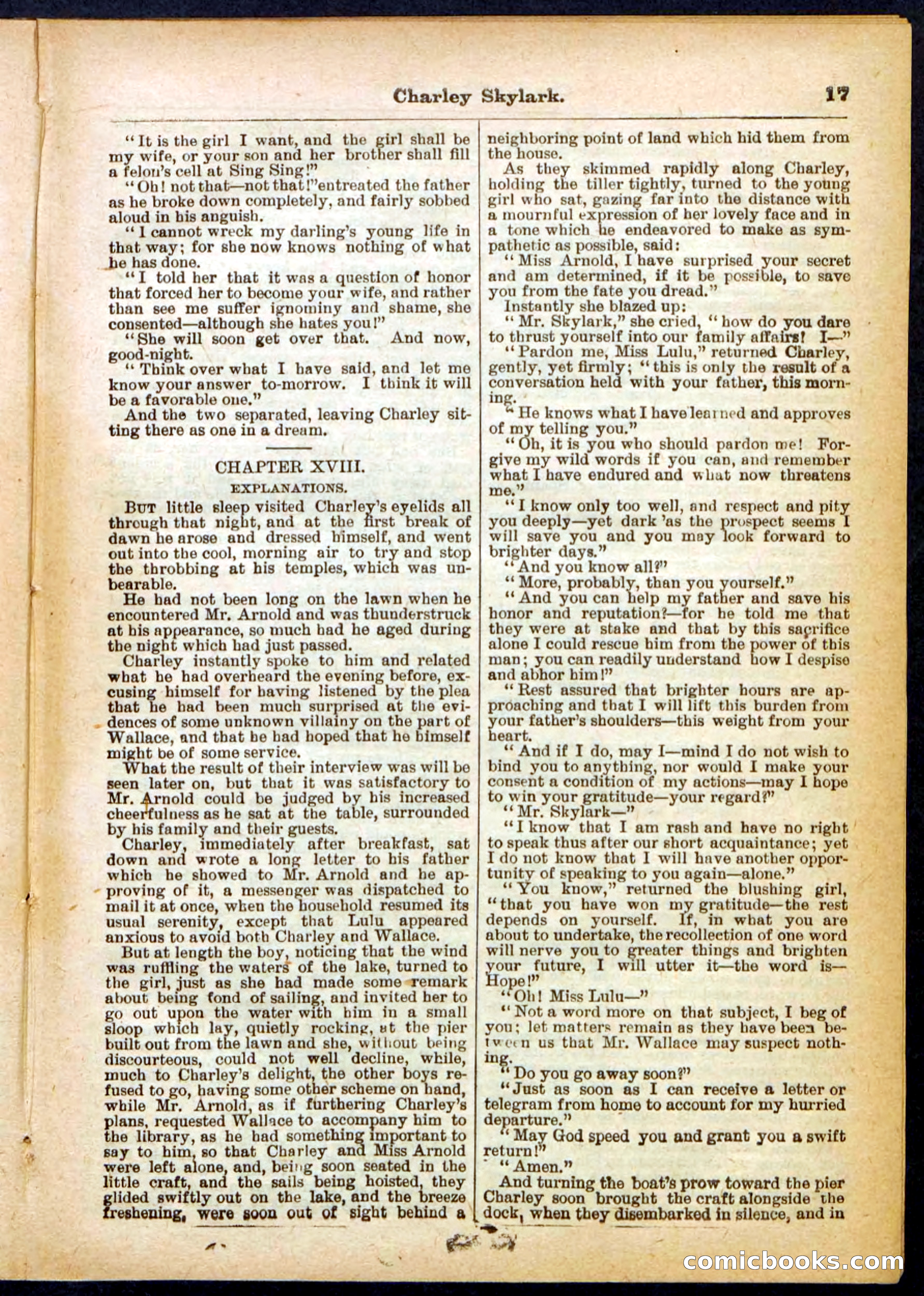 Beadle's Pocket Library No. 391 — page 17 of 32