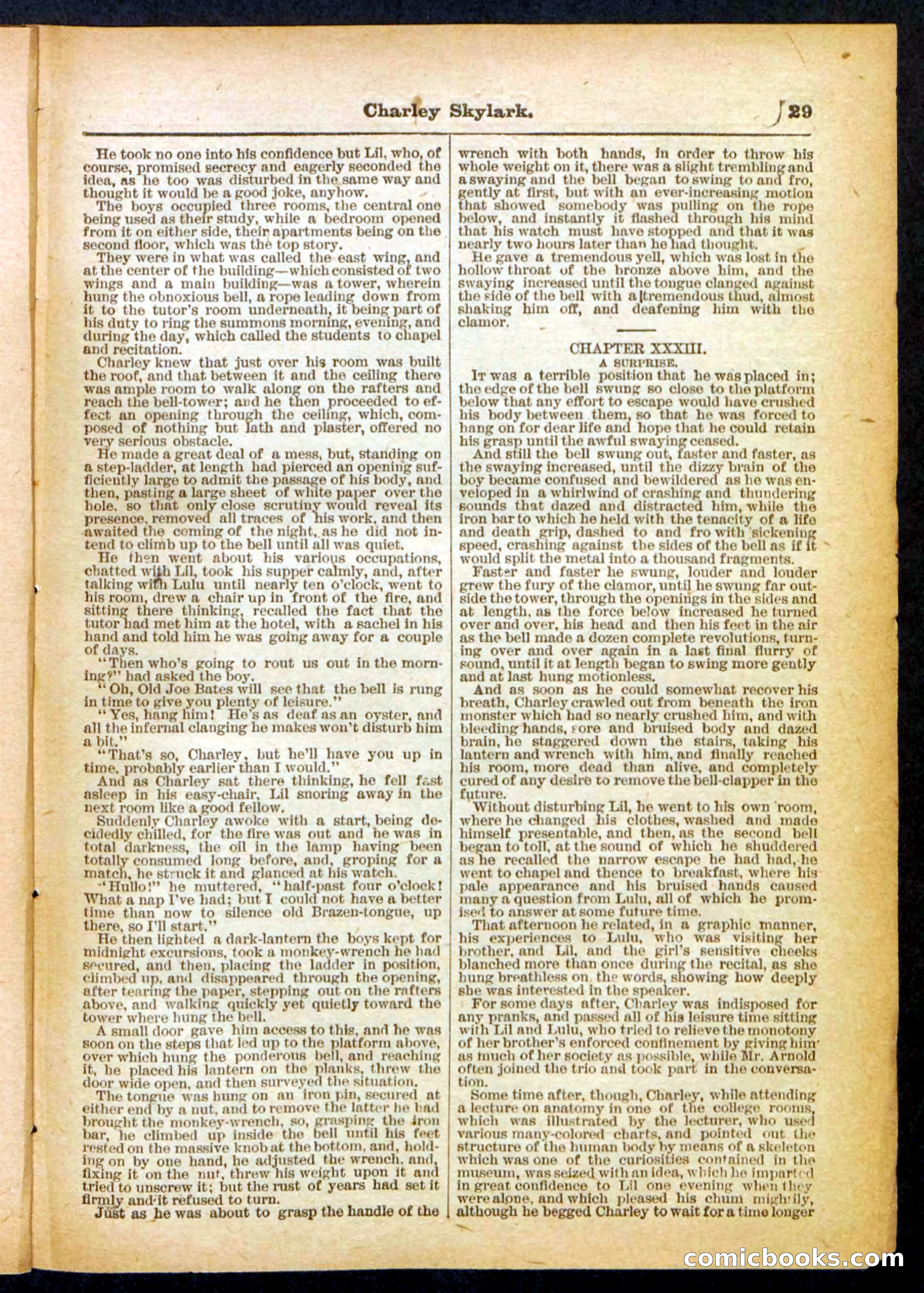 Beadle's Pocket Library No. 391 — page 29 of 32