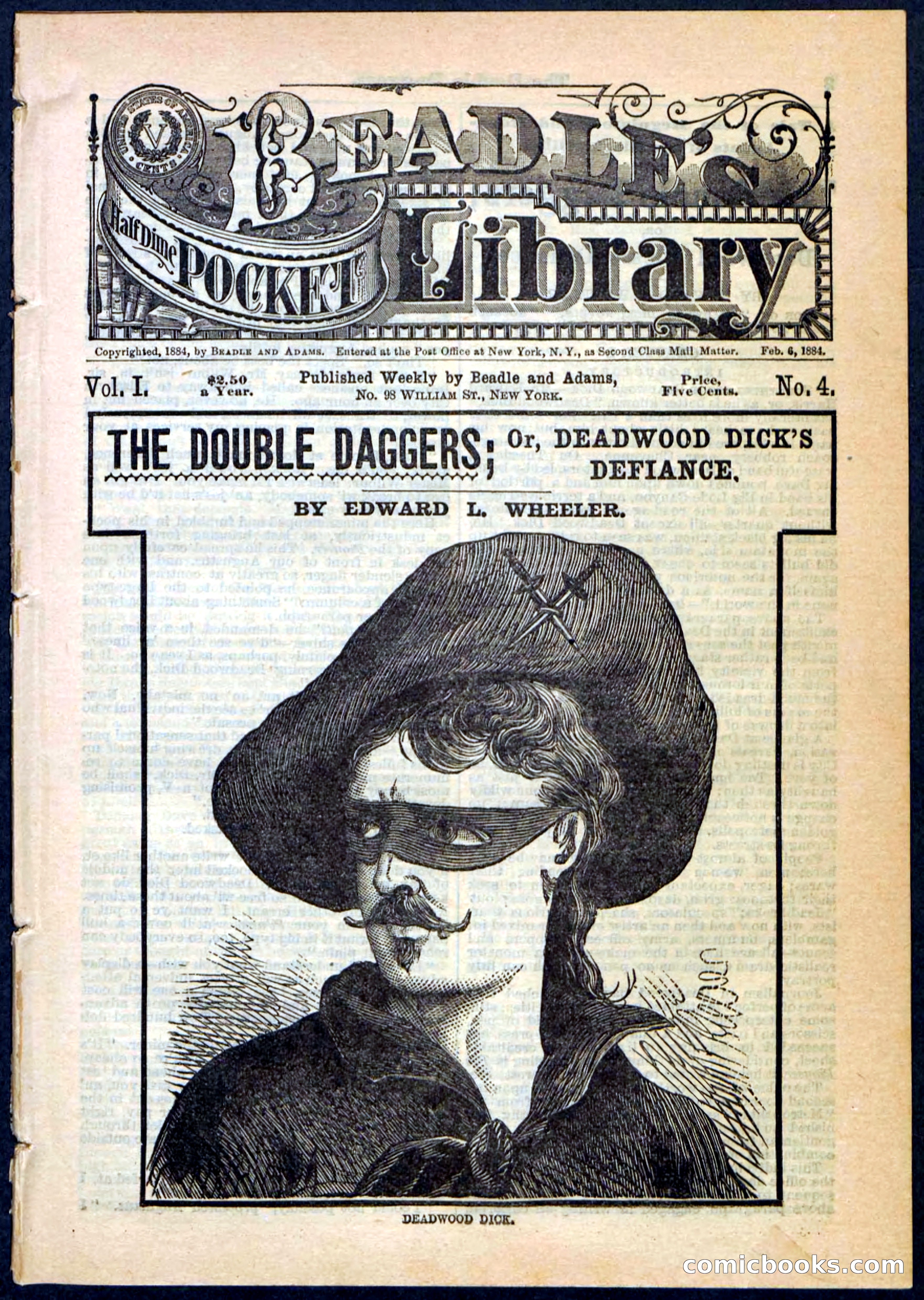Beadle's Pocket Library No. 4 — page 1 of 32