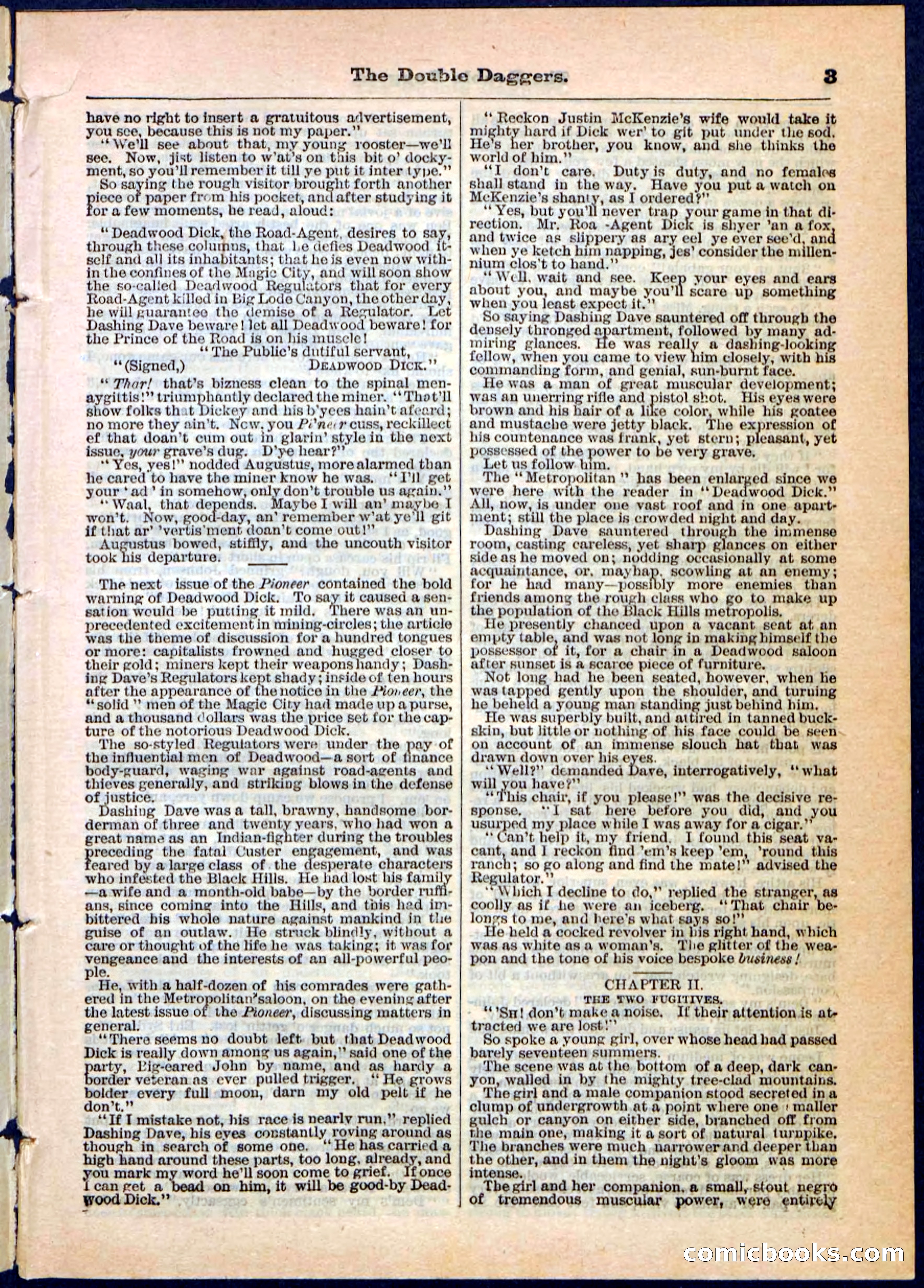 Beadle's Pocket Library No. 4 — page 3 of 32