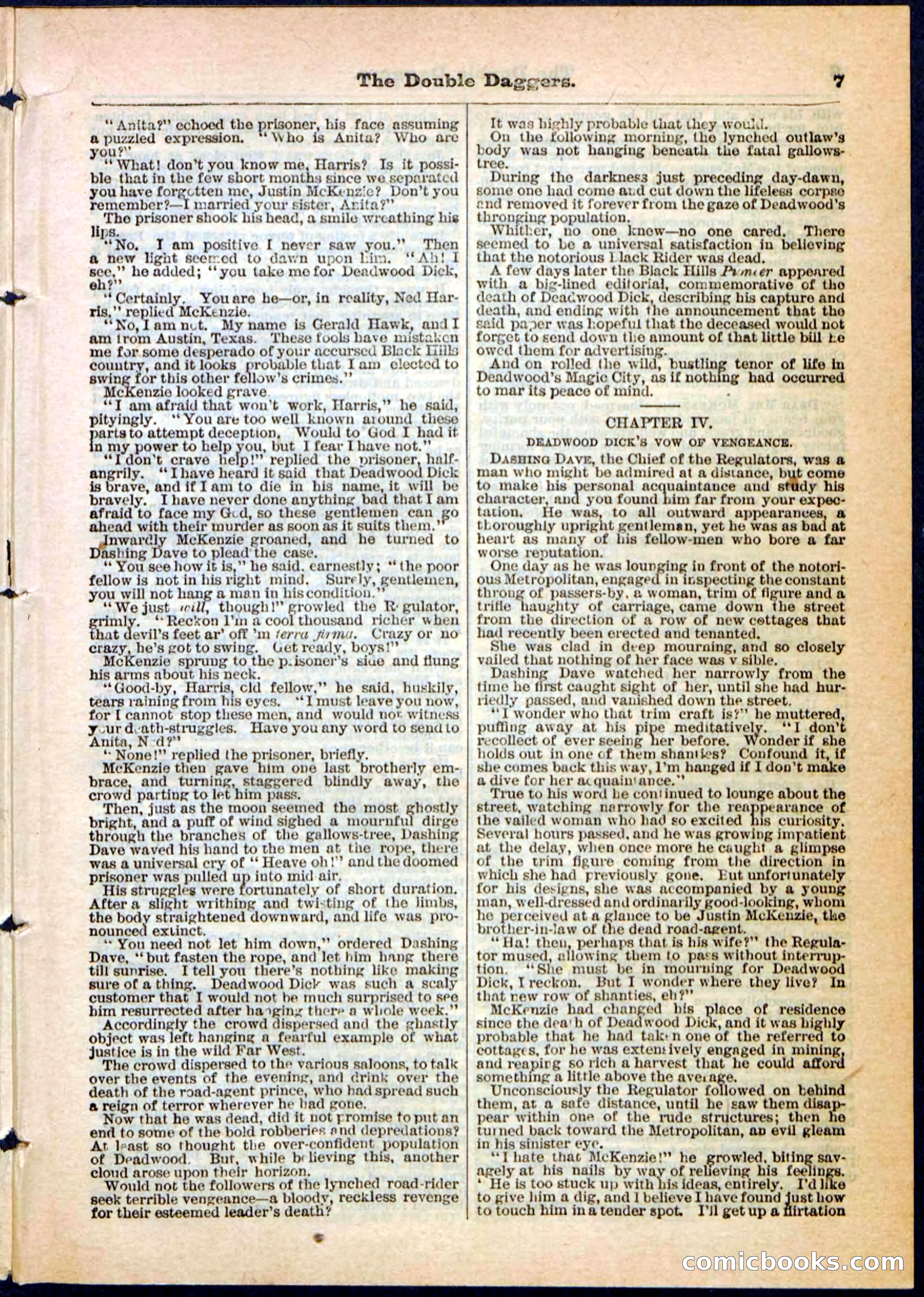 Beadle's Pocket Library No. 4 — page 7 of 32