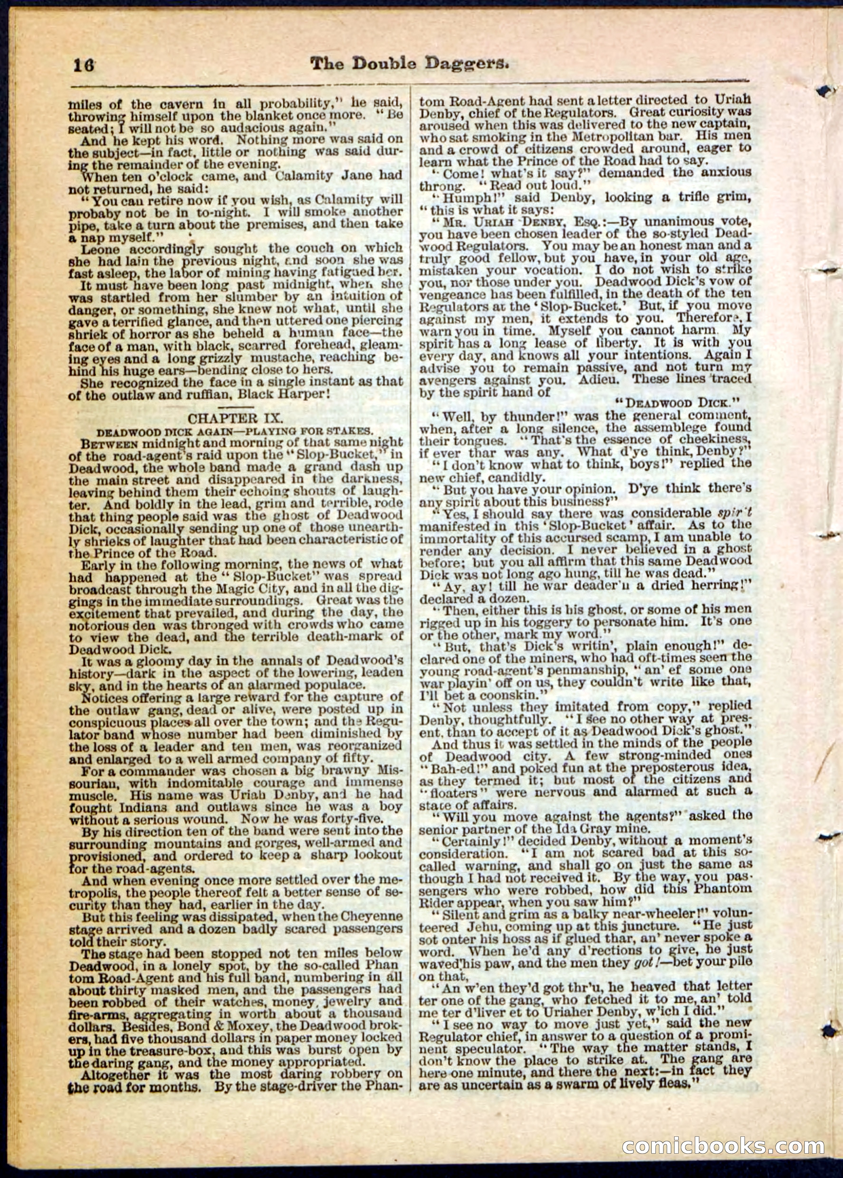 Beadle's Pocket Library No. 4 — page 16 of 32