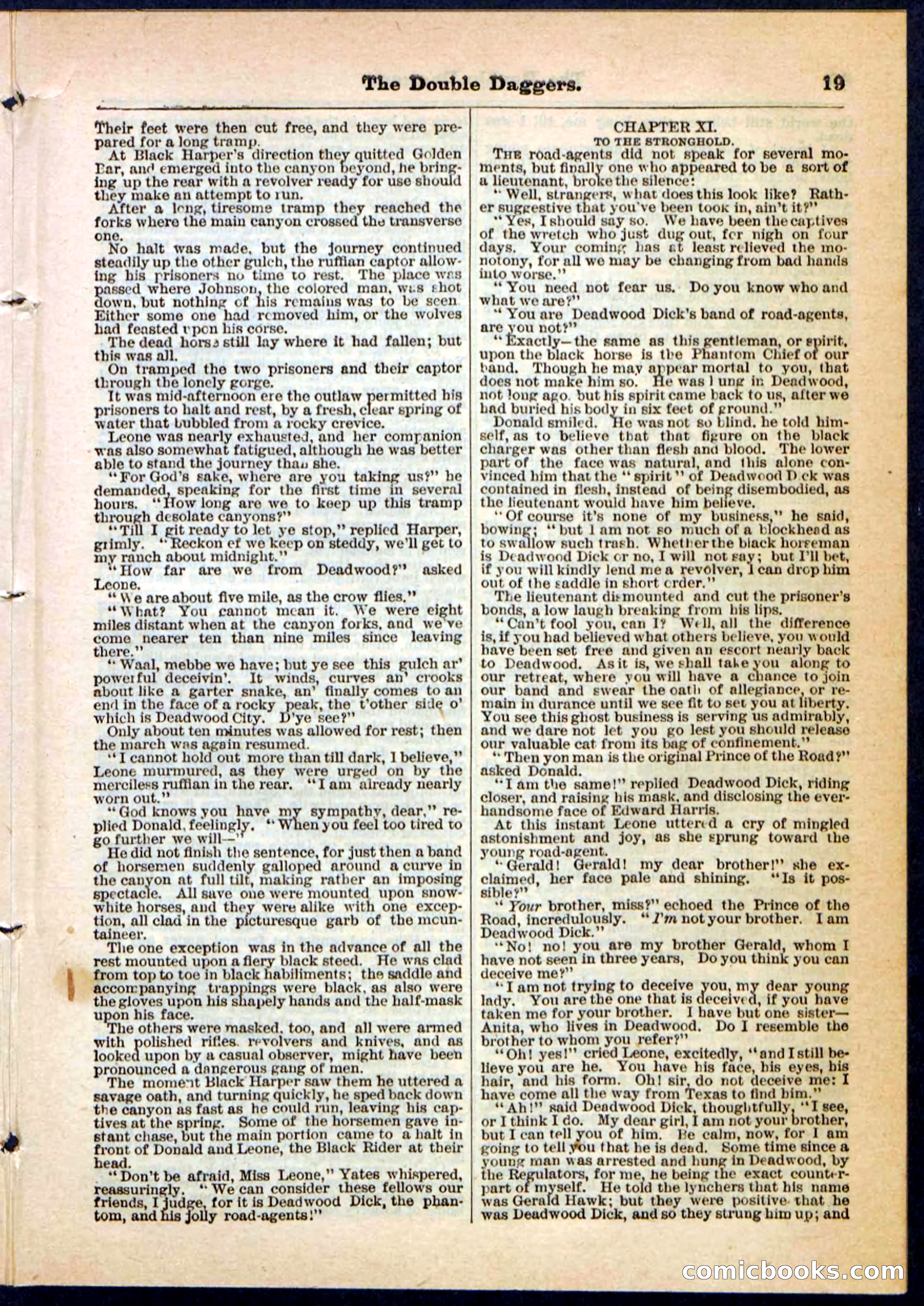 Beadle's Pocket Library No. 4 — page 19 of 32