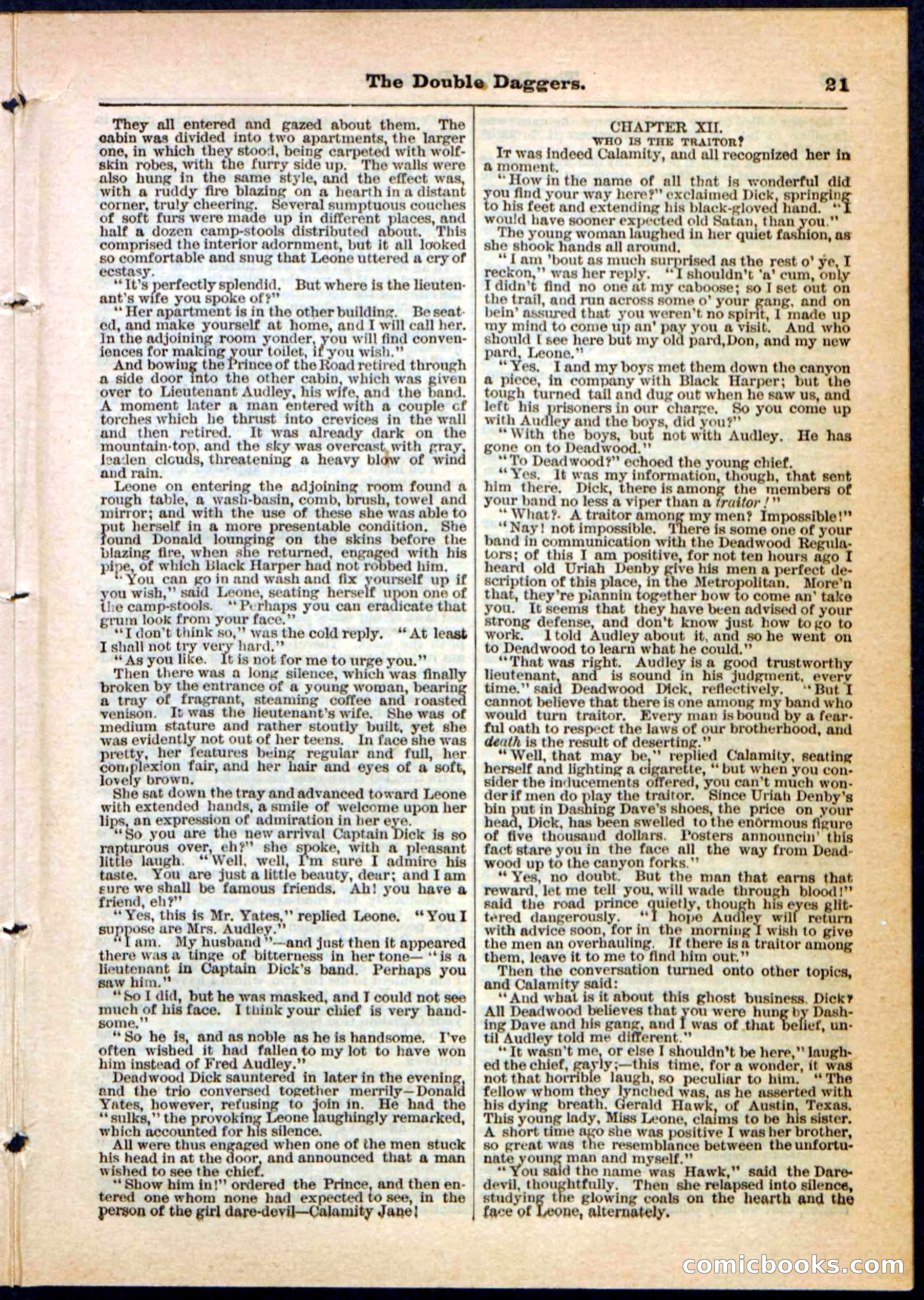 Beadle's Pocket Library No. 4 — page 21 of 32