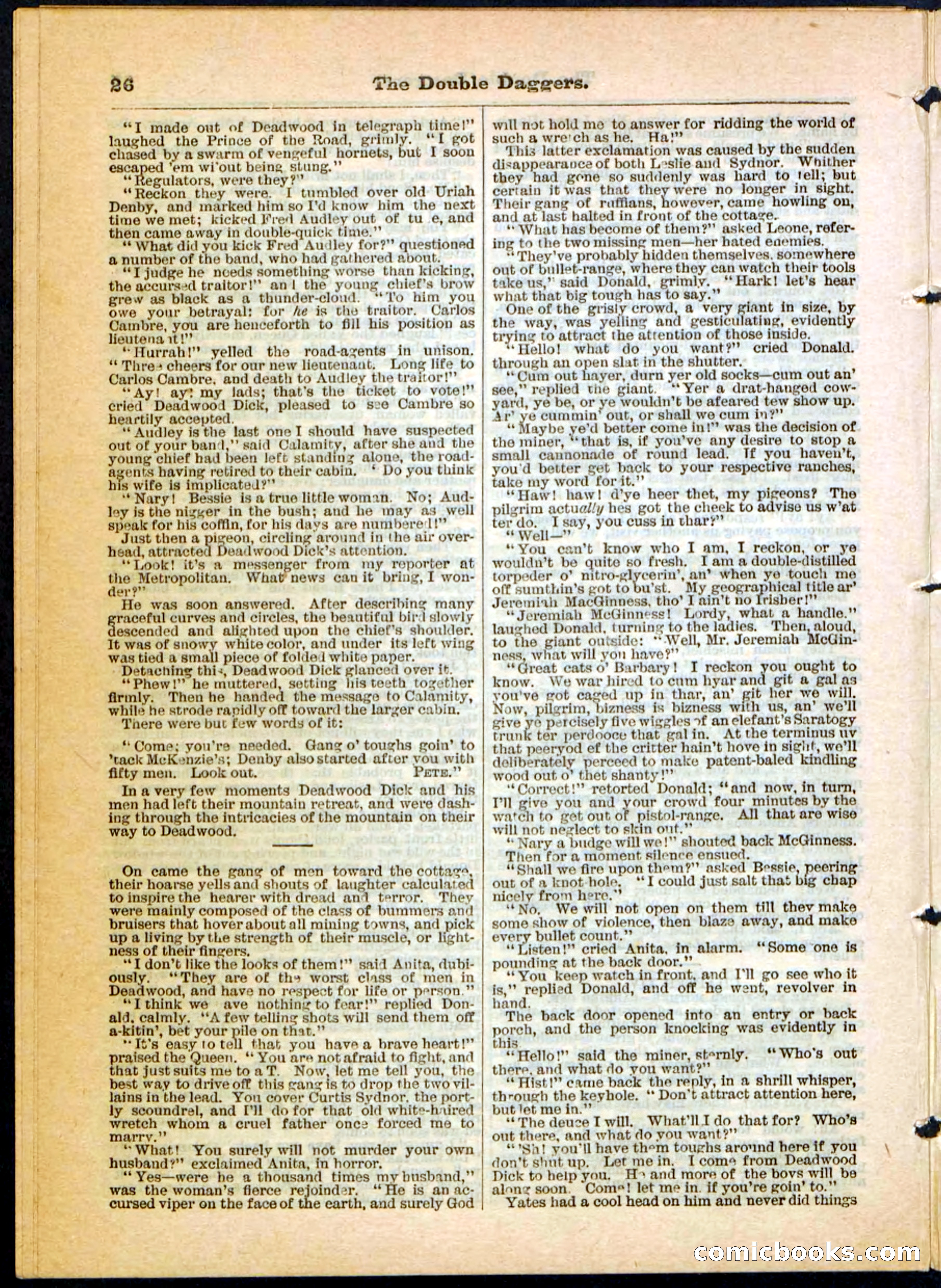 Beadle's Pocket Library No. 4 — page 26 of 32