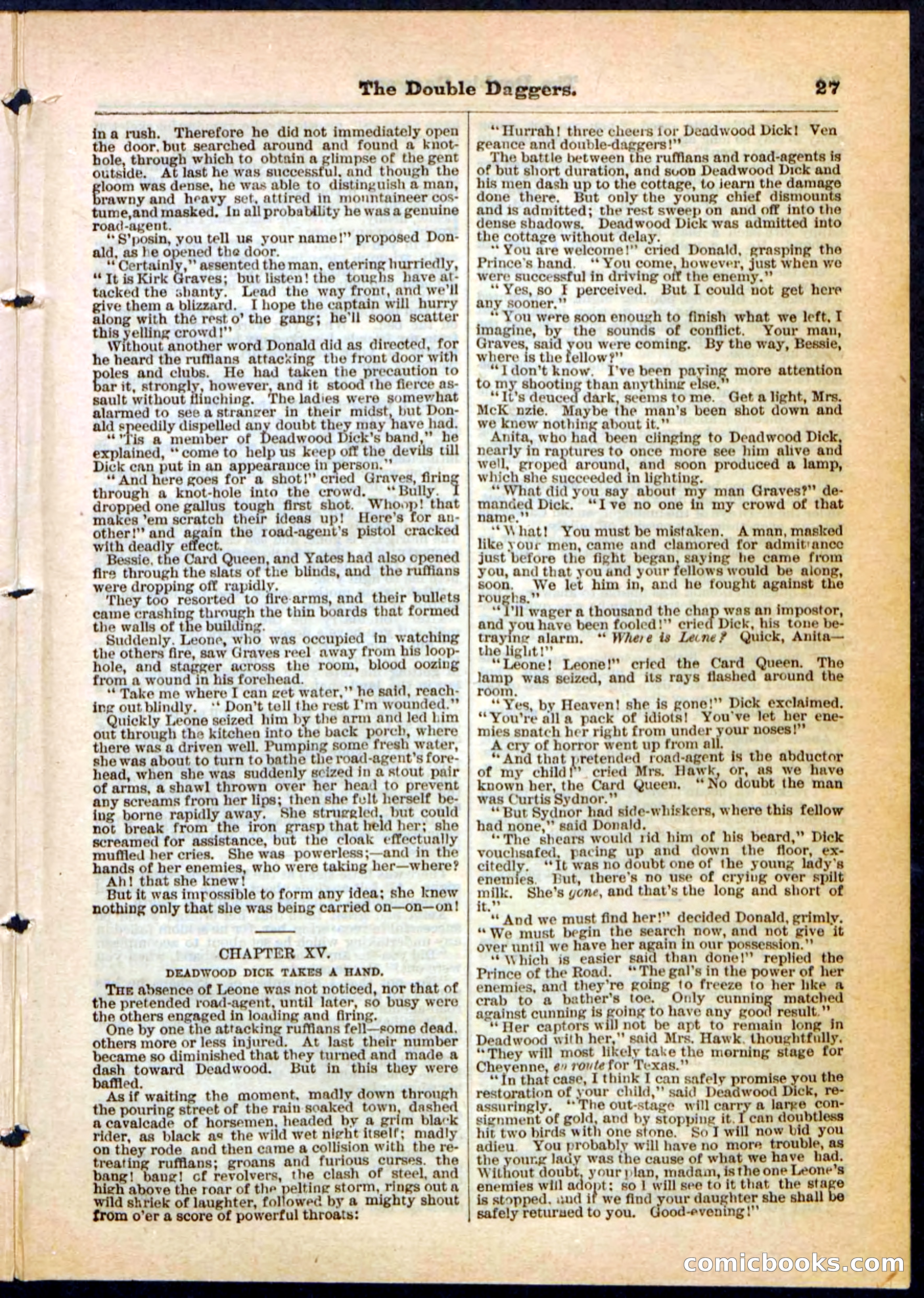 Beadle's Pocket Library No. 4 — page 27 of 32