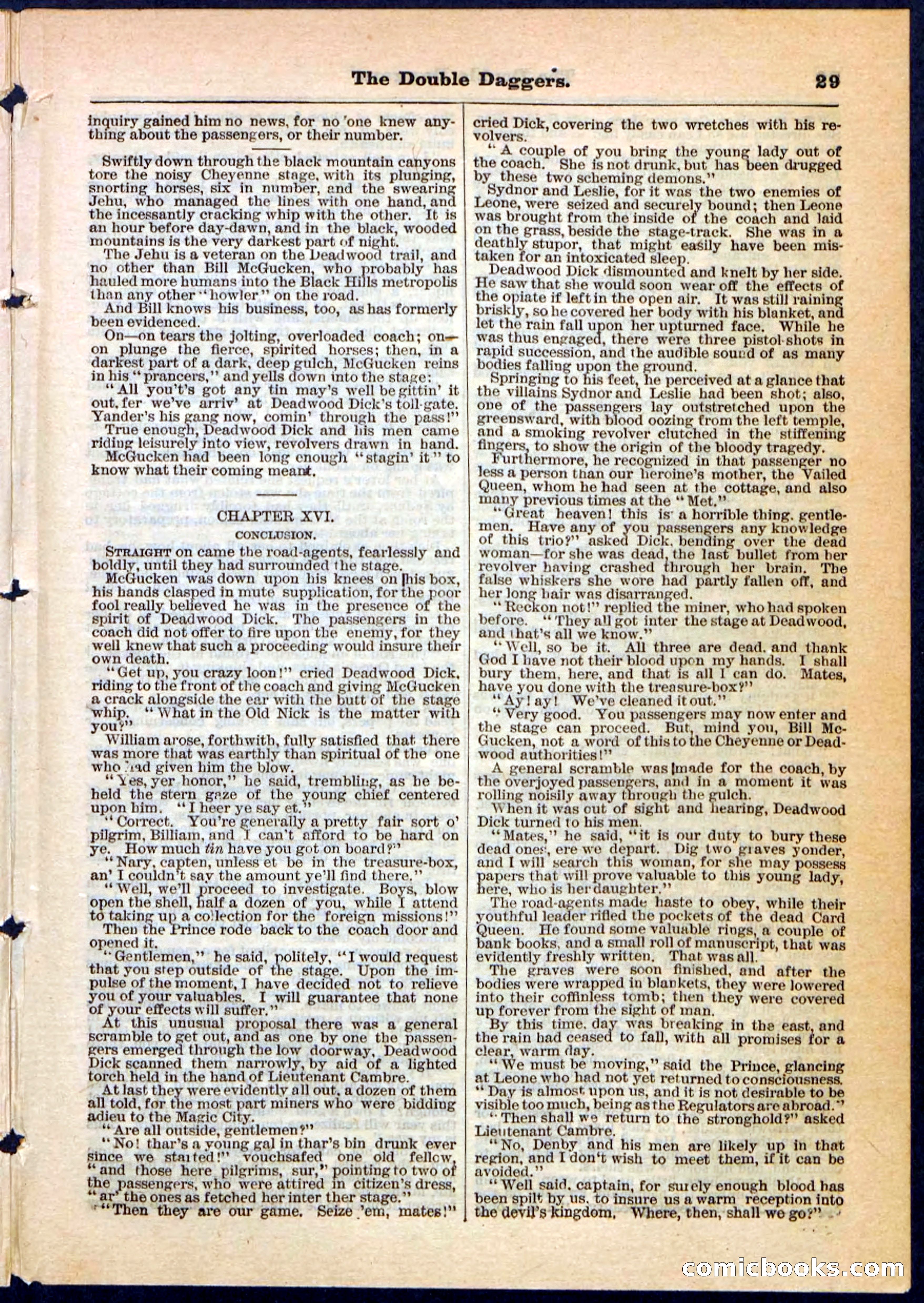Beadle's Pocket Library No. 4 — page 29 of 32