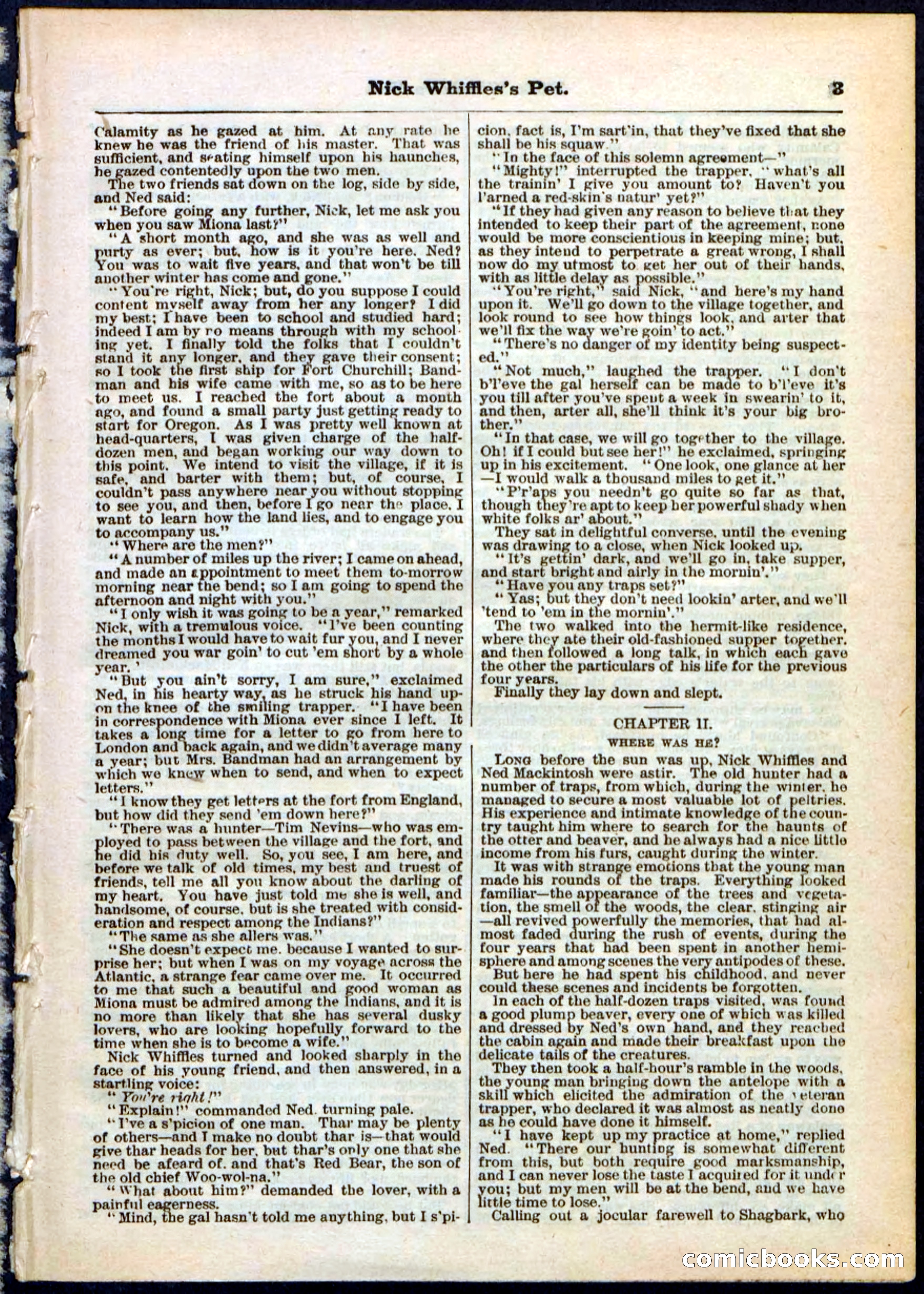 Beadle's Pocket Library, No. 40 — page 3 of 32