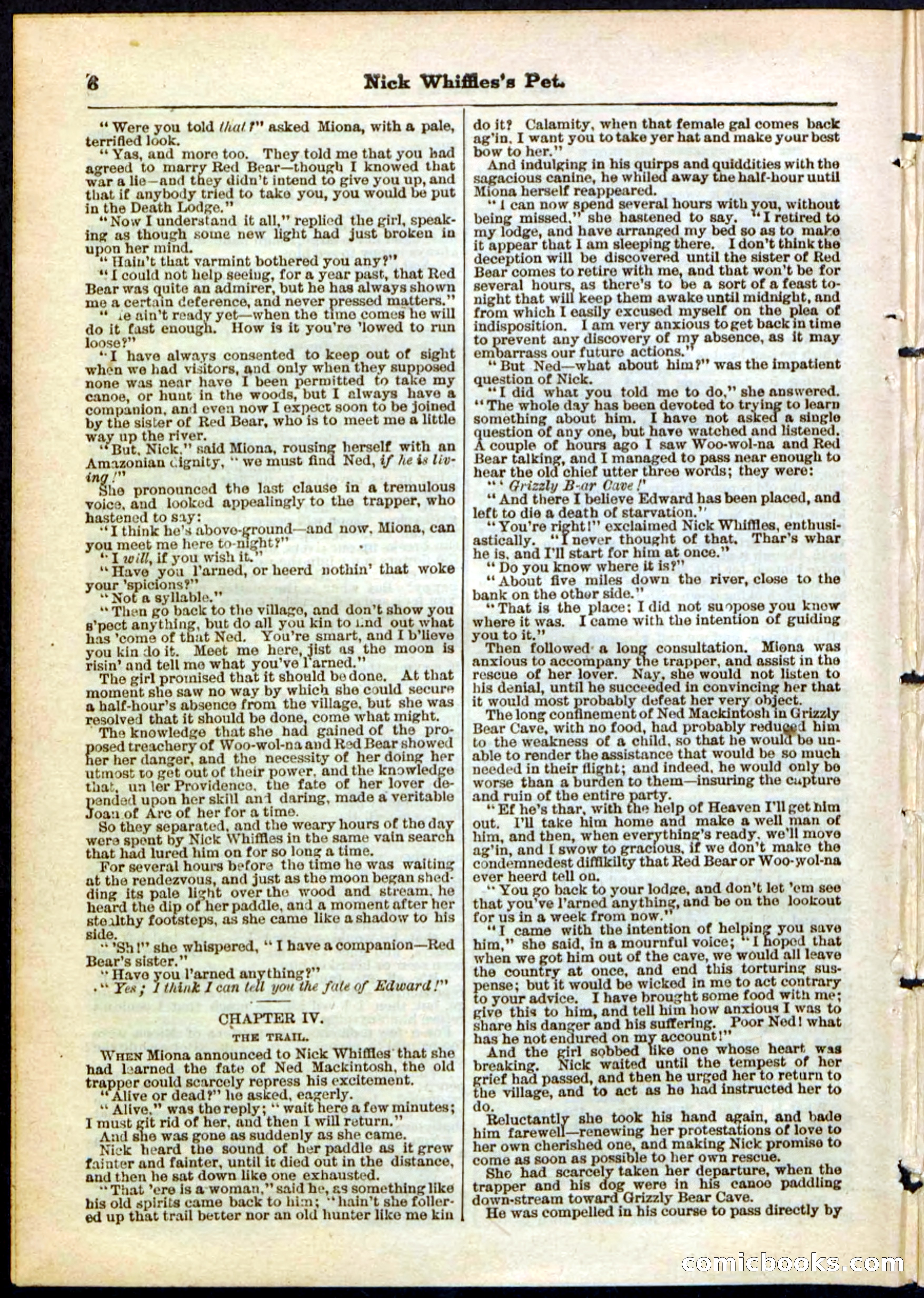 Beadle's Pocket Library, No. 40 — page 6 of 32