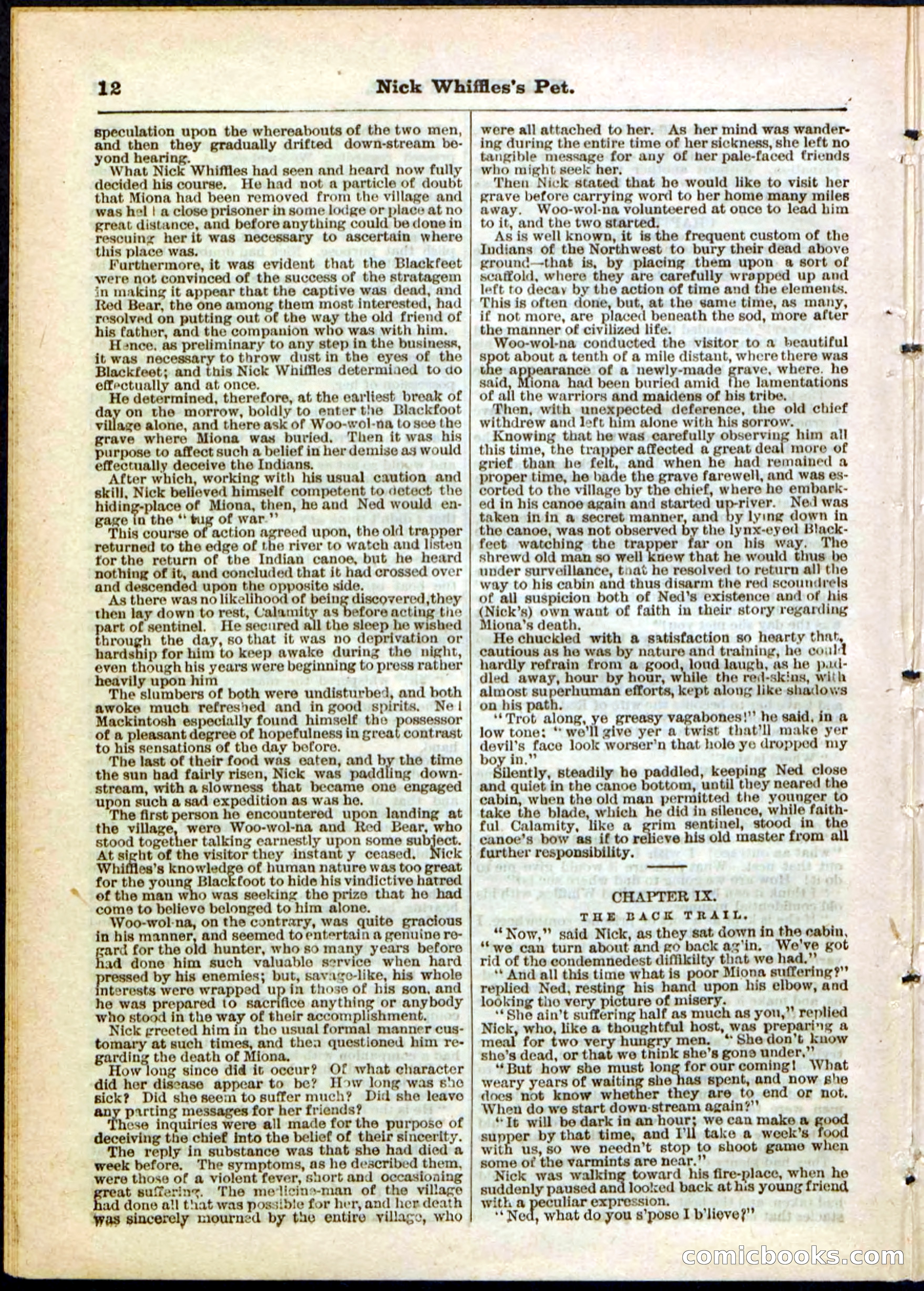 Beadle's Pocket Library, No. 40 — page 12 of 32