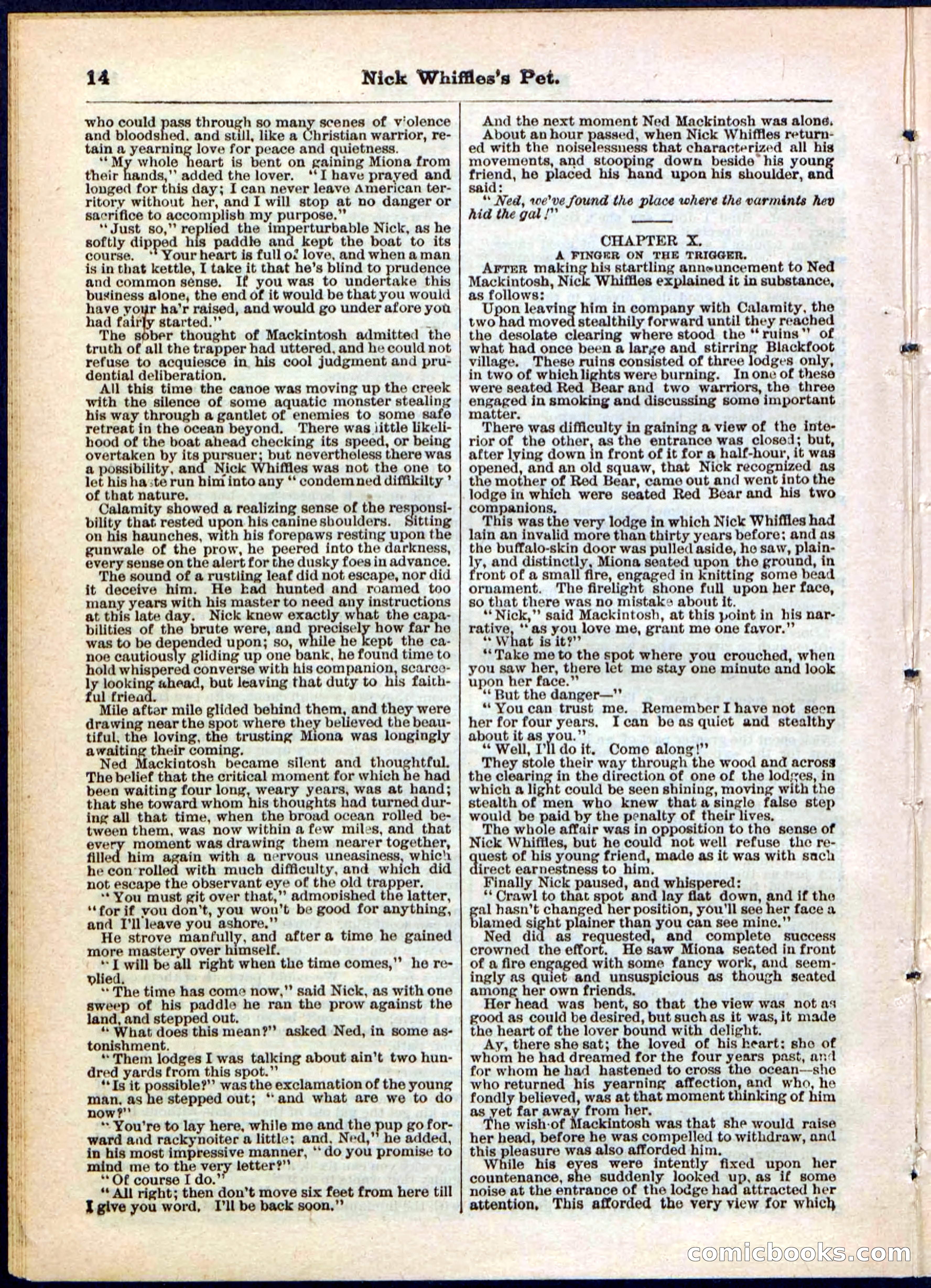 Beadle's Pocket Library, No. 40 — page 14 of 32