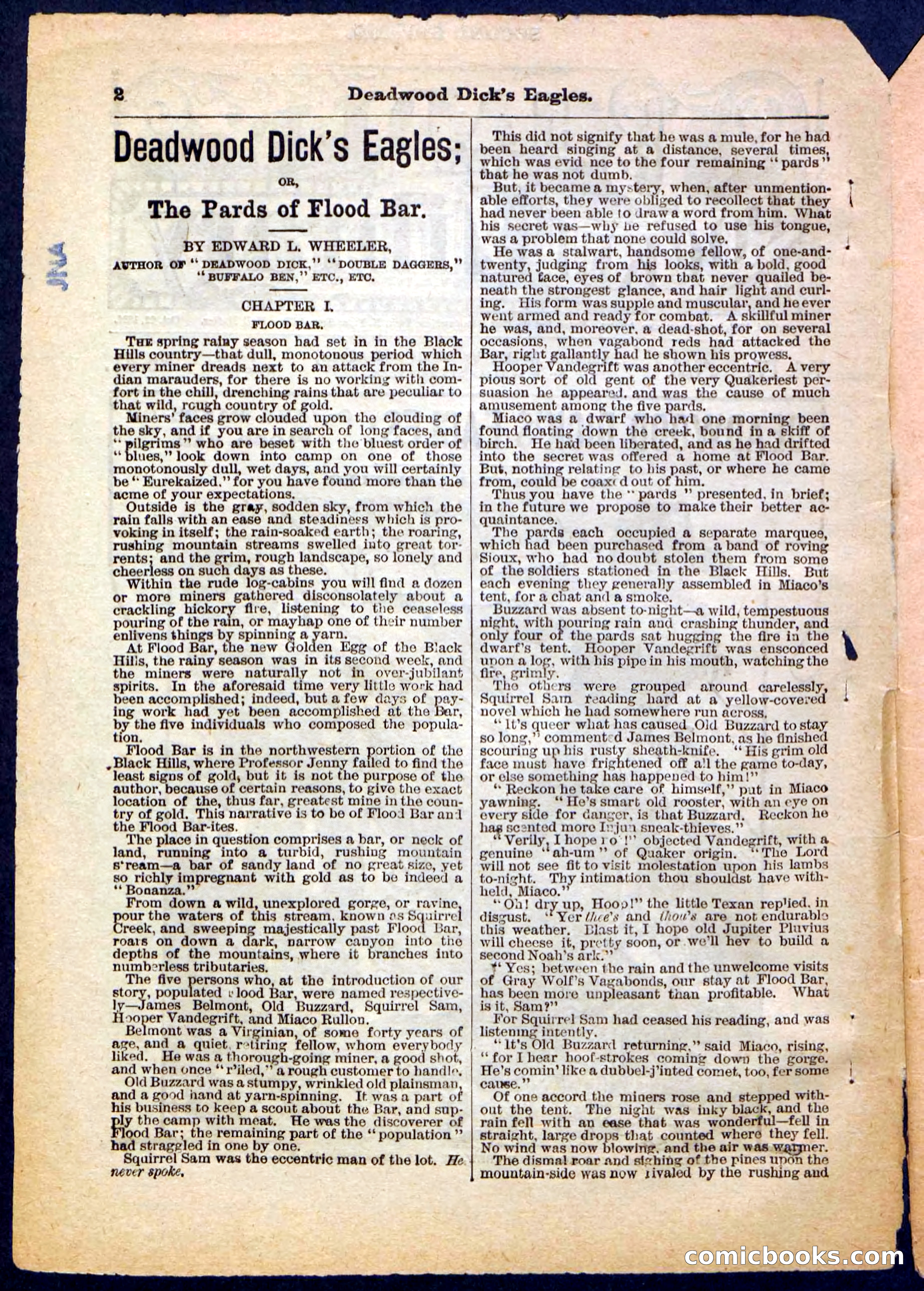 Beadle's Pocket Library, Vol. IV, No. 41 — page 2 of 32