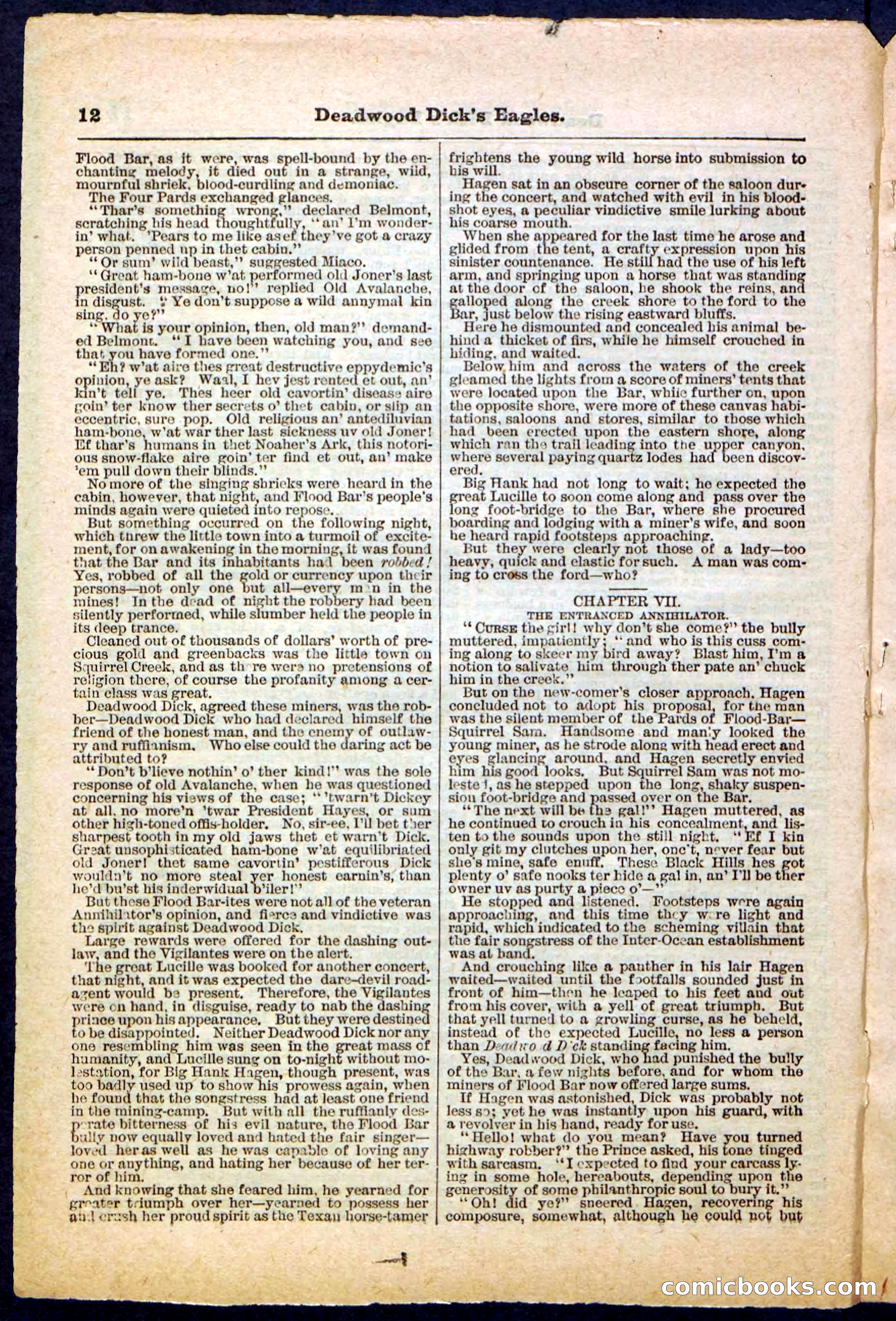Beadle's Pocket Library, Vol. IV, No. 41 — page 12 of 32