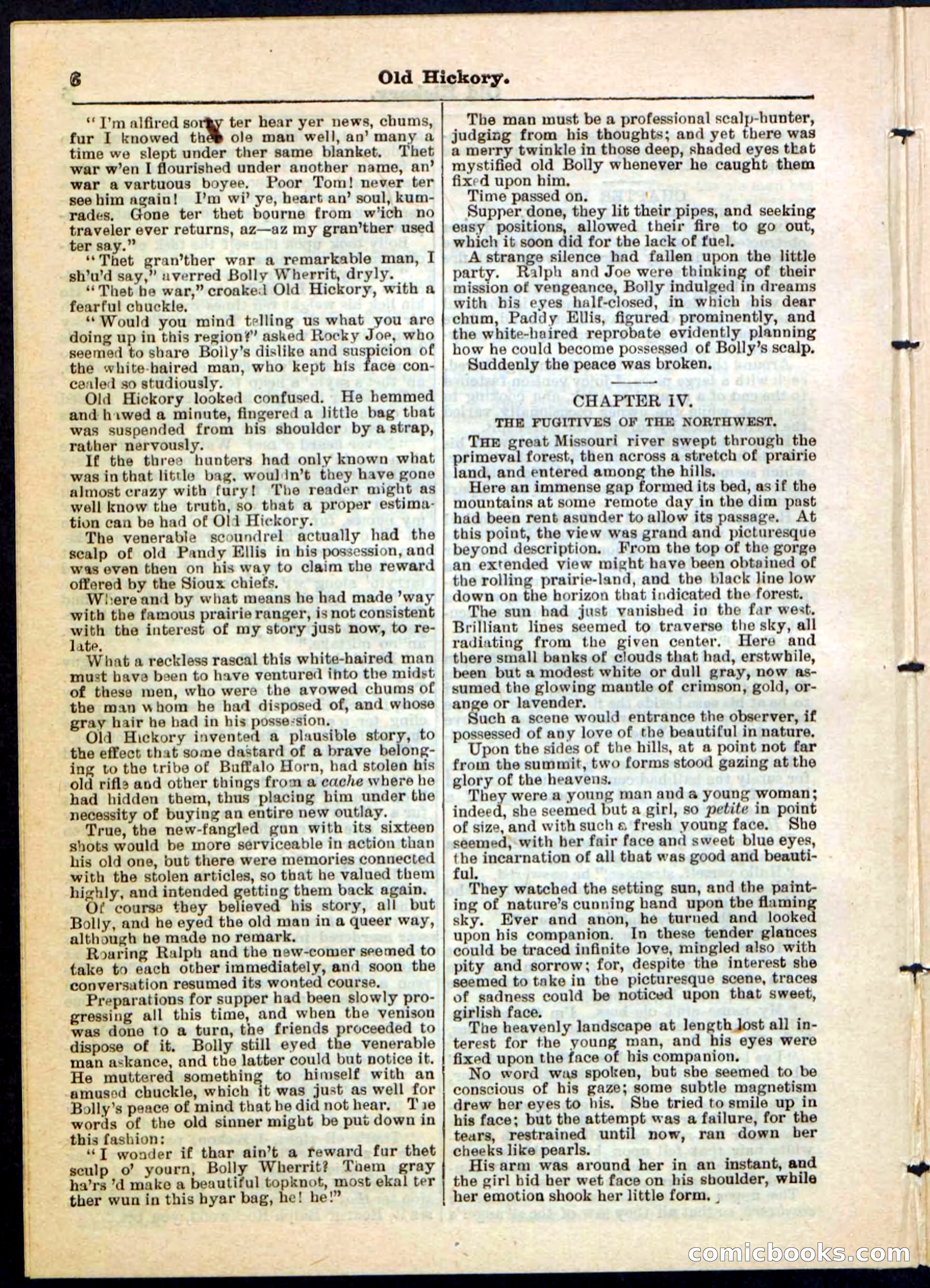 Beadle's Pocket Library, Vol. IV, No. 43 — page 6 of 32