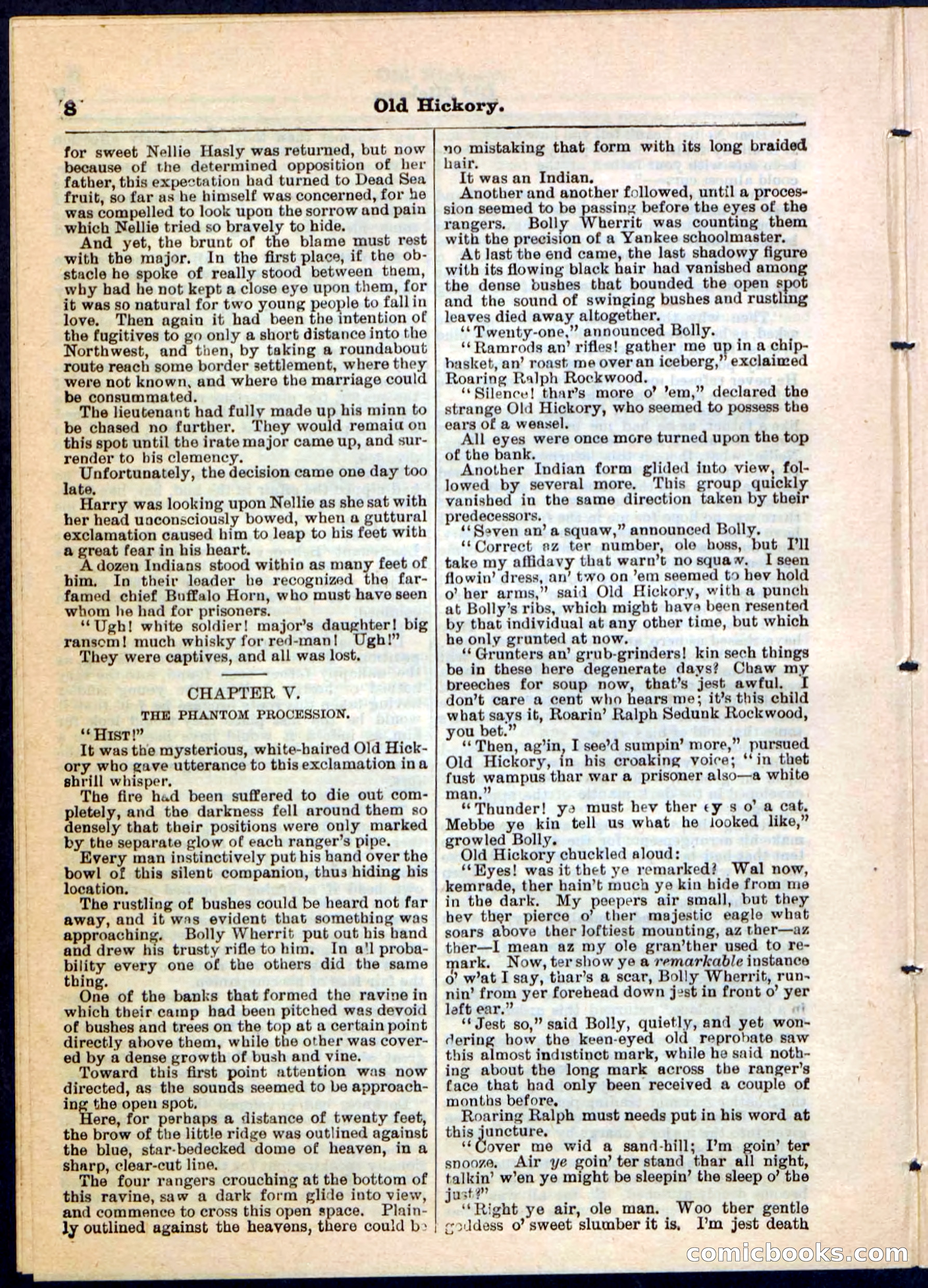 Beadle's Pocket Library, Vol. IV, No. 43 — page 8 of 32
