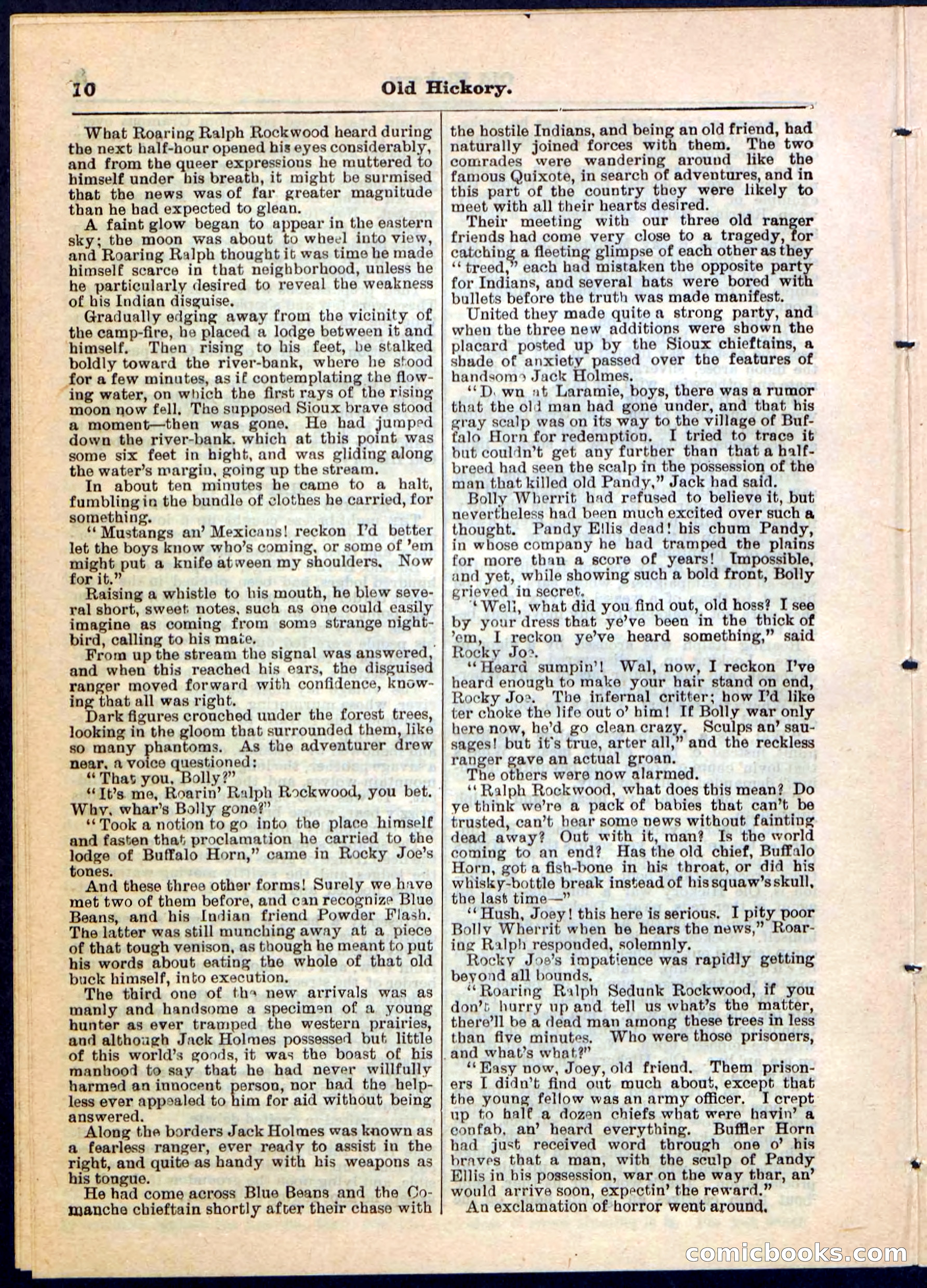 Beadle's Pocket Library, Vol. IV, No. 43 — page 10 of 32