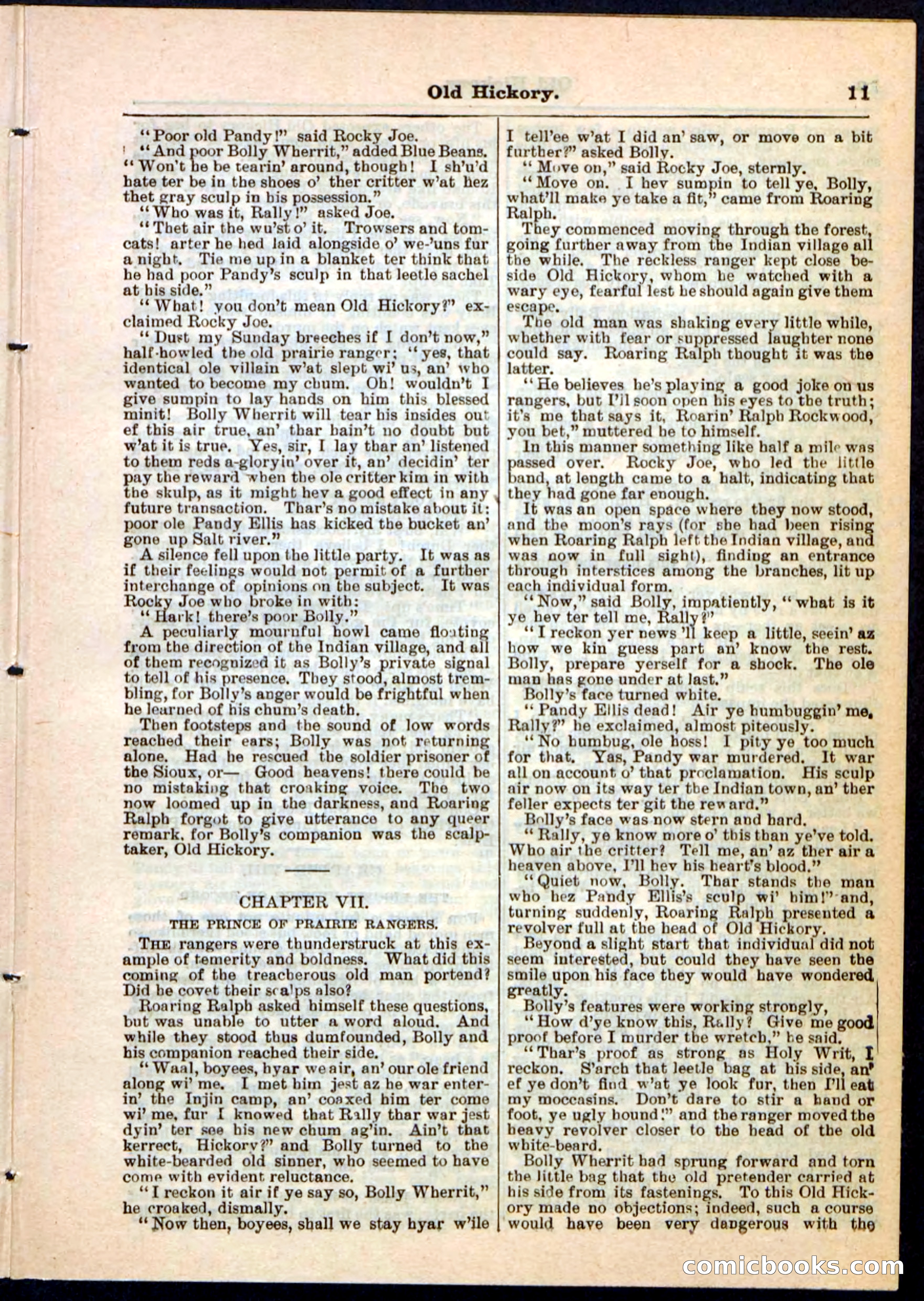 Beadle's Pocket Library, Vol. IV, No. 43 — page 11 of 32