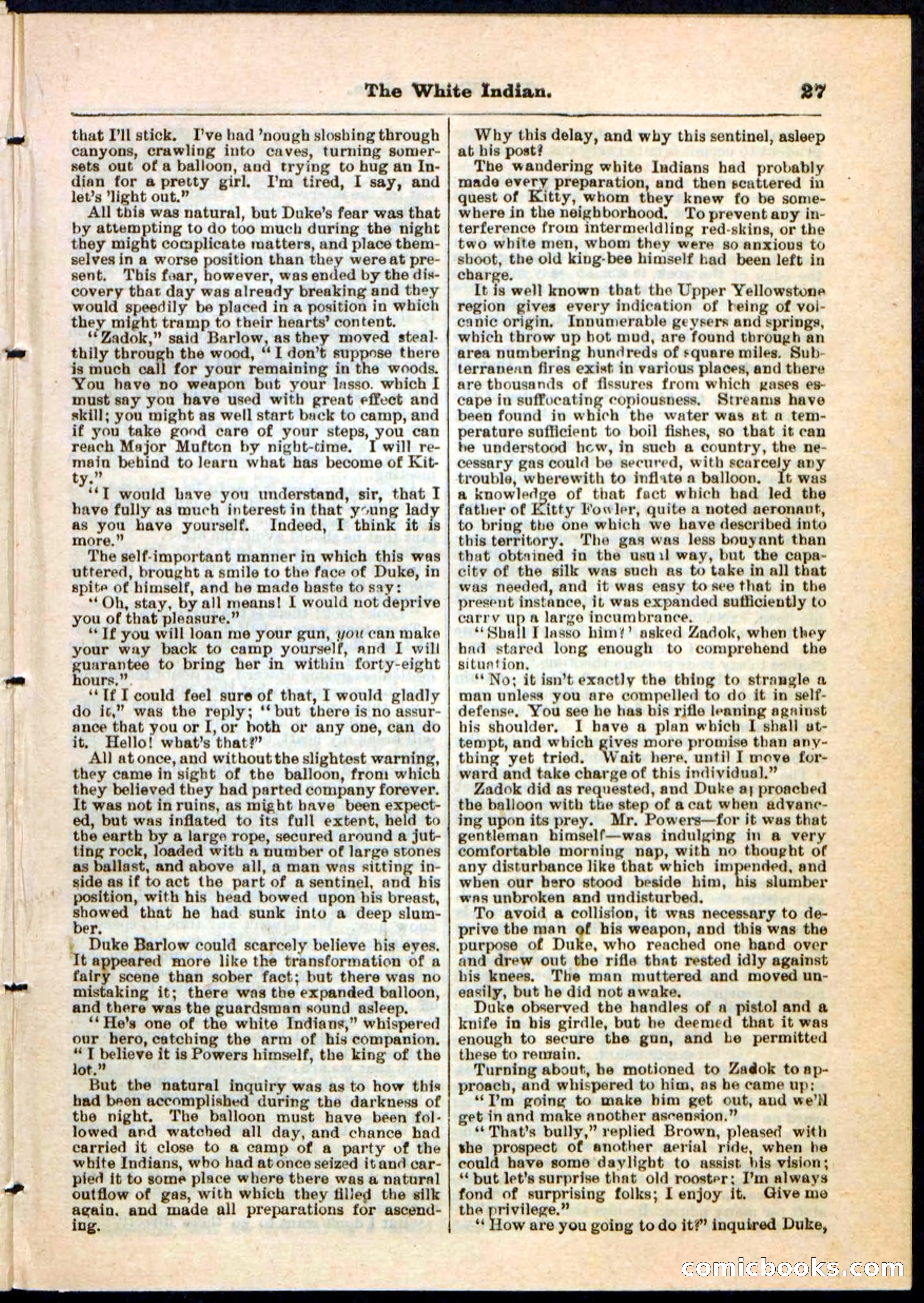 Beadle's Pocket Library No. 44 — page 27 of 32