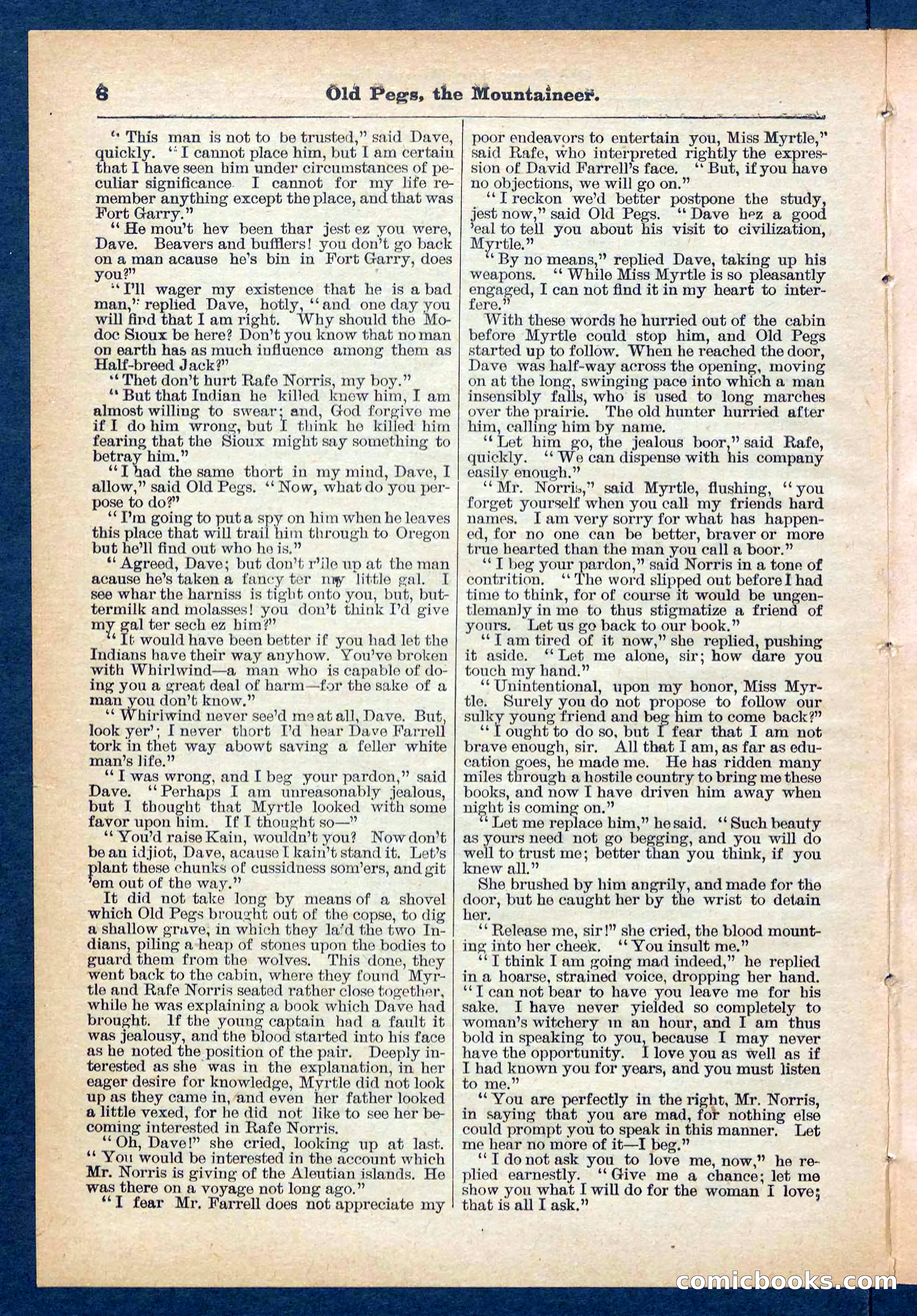Beadle's Pocket Library No. 445 — page 8 of 32