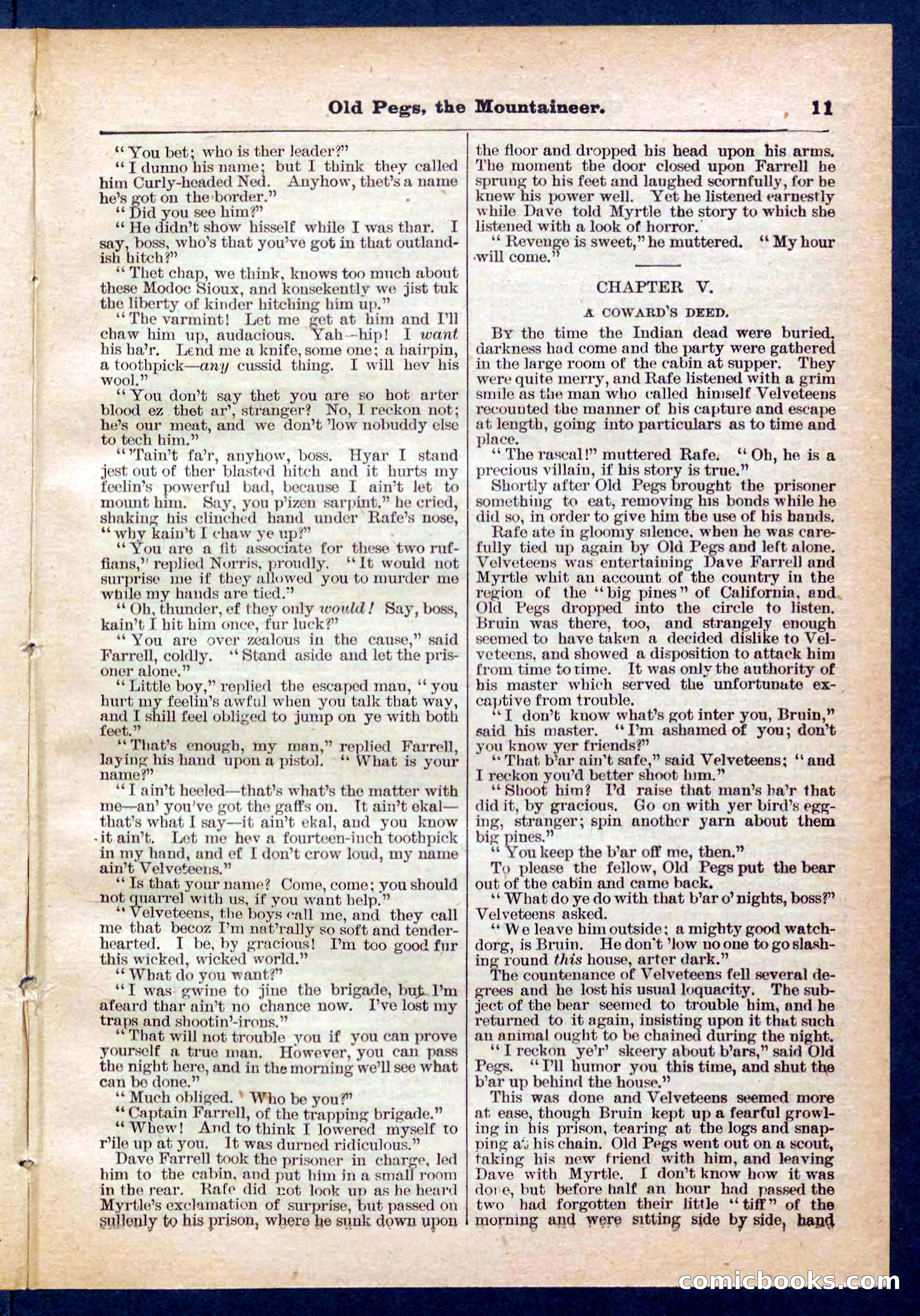 Beadle's Pocket Library No. 445 — page 11 of 32