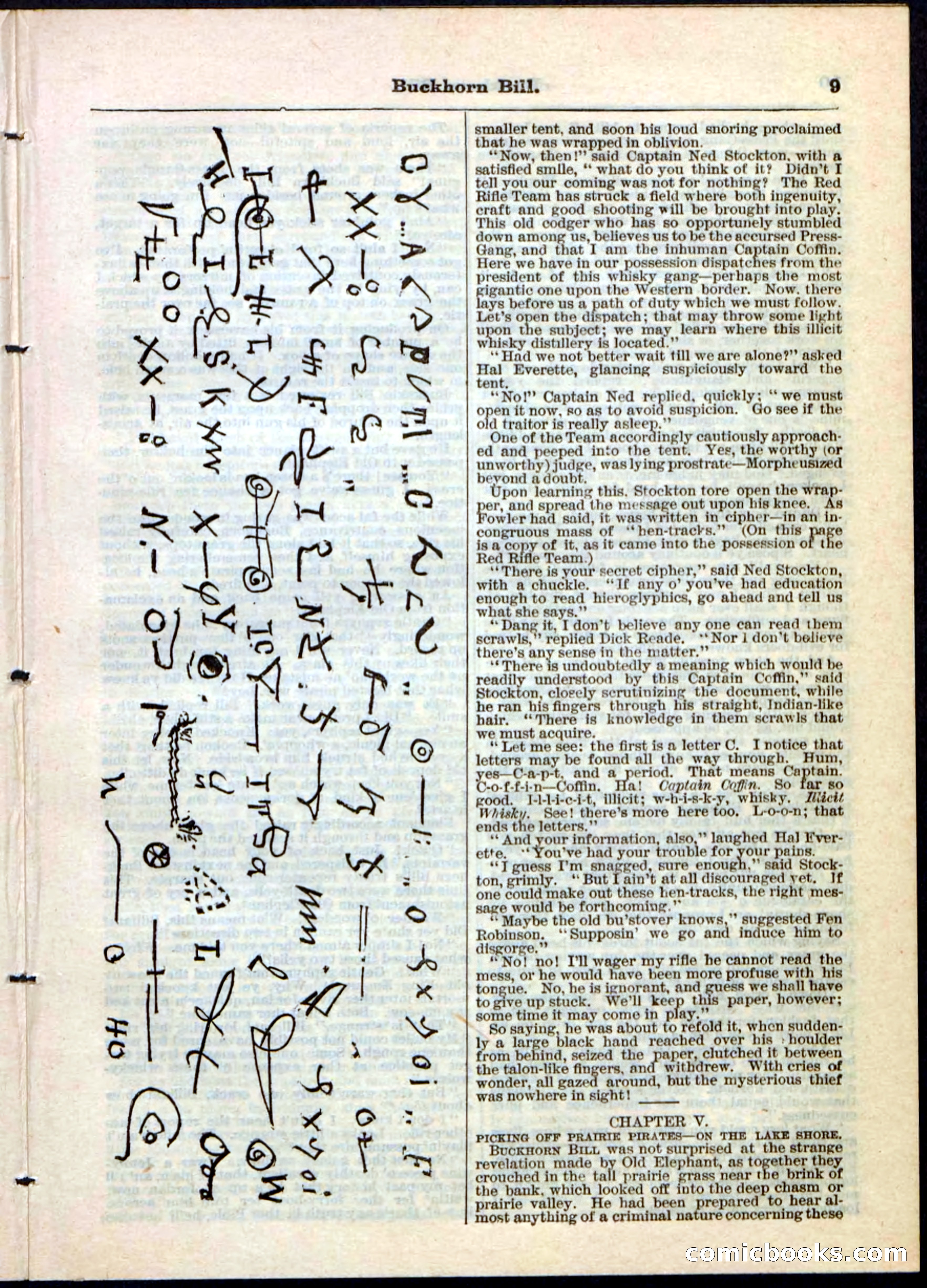 Beadle's Pocket Library No. 45 — page 9 of 32