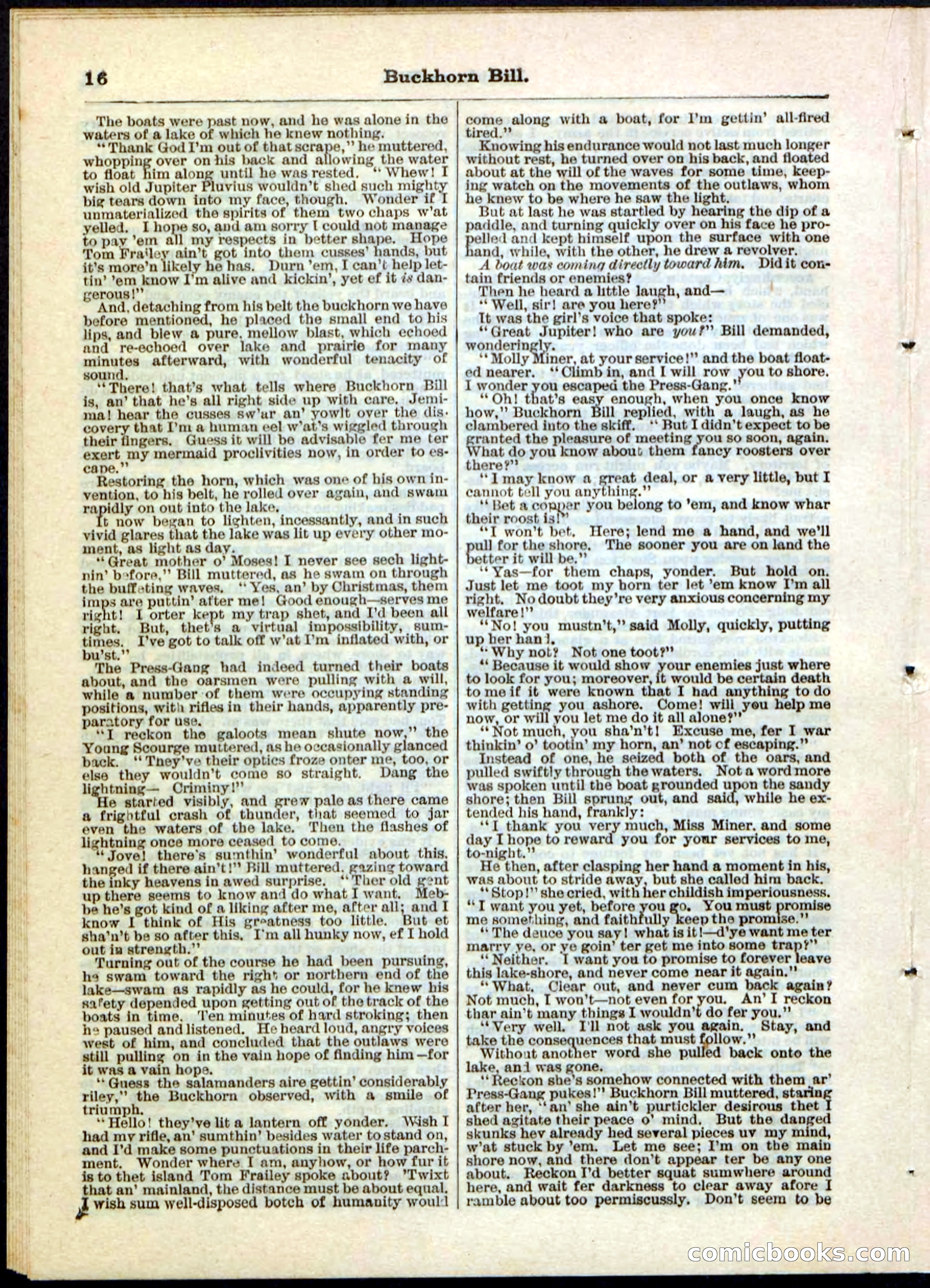 Beadle's Pocket Library No. 45 — page 16 of 32